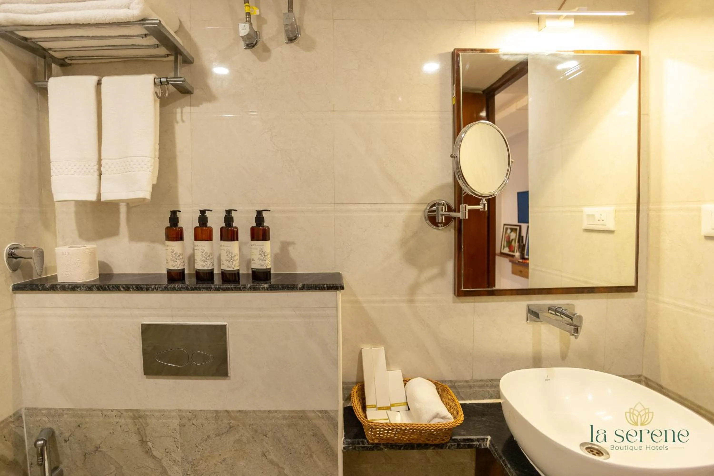 Bathroom in La Serene Boutique Hotel - Manyata Tech Park