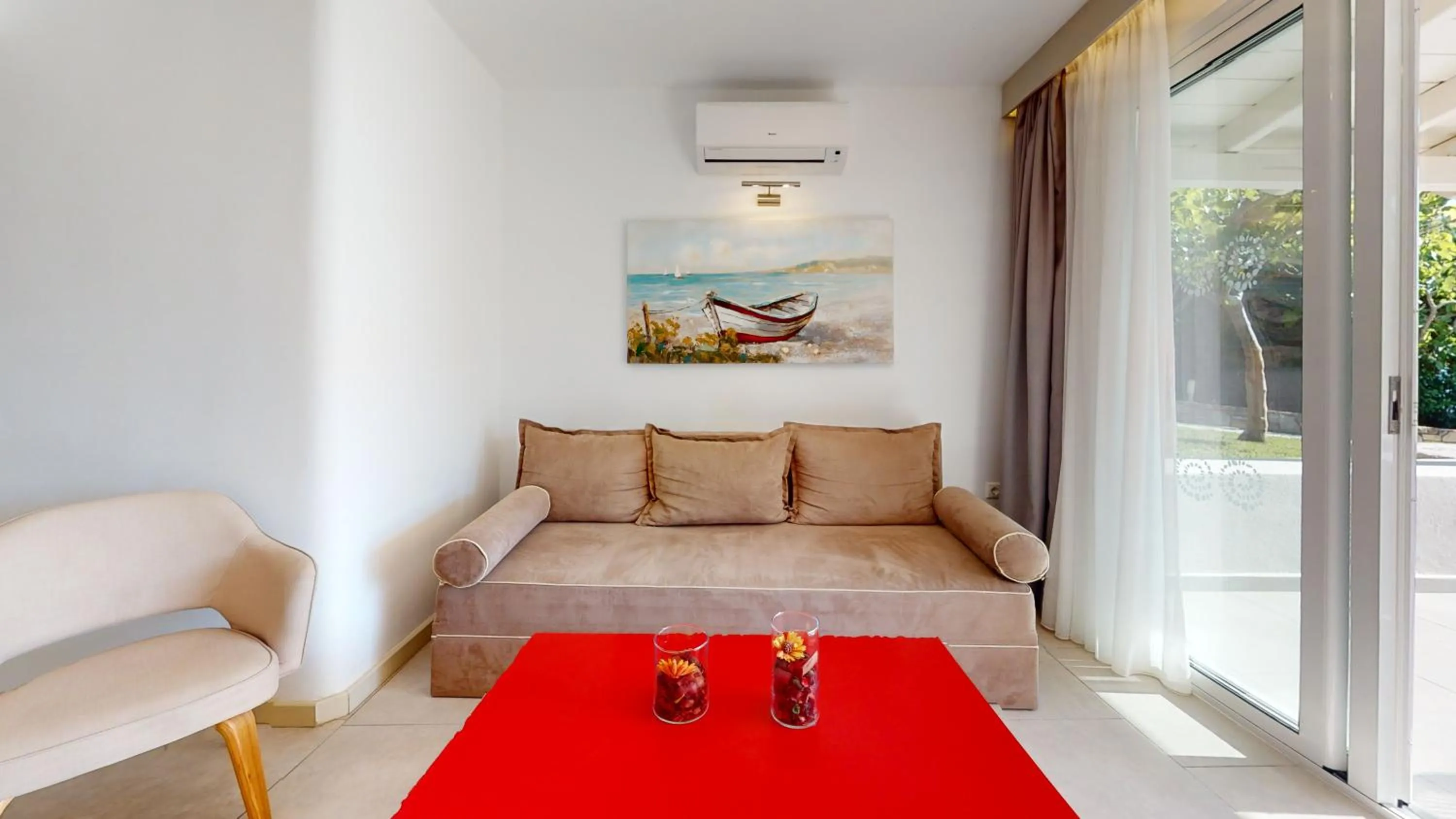 Living room in Acrotel Athena Villa