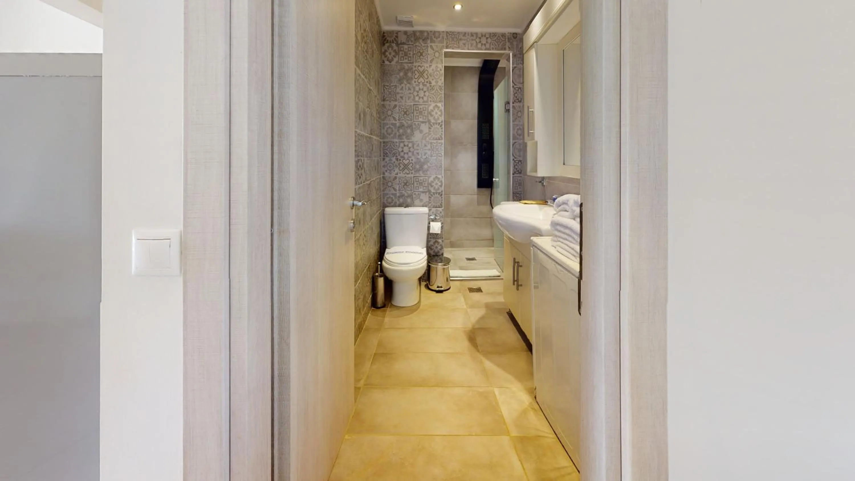 Bathroom in Acrotel Athena Villa