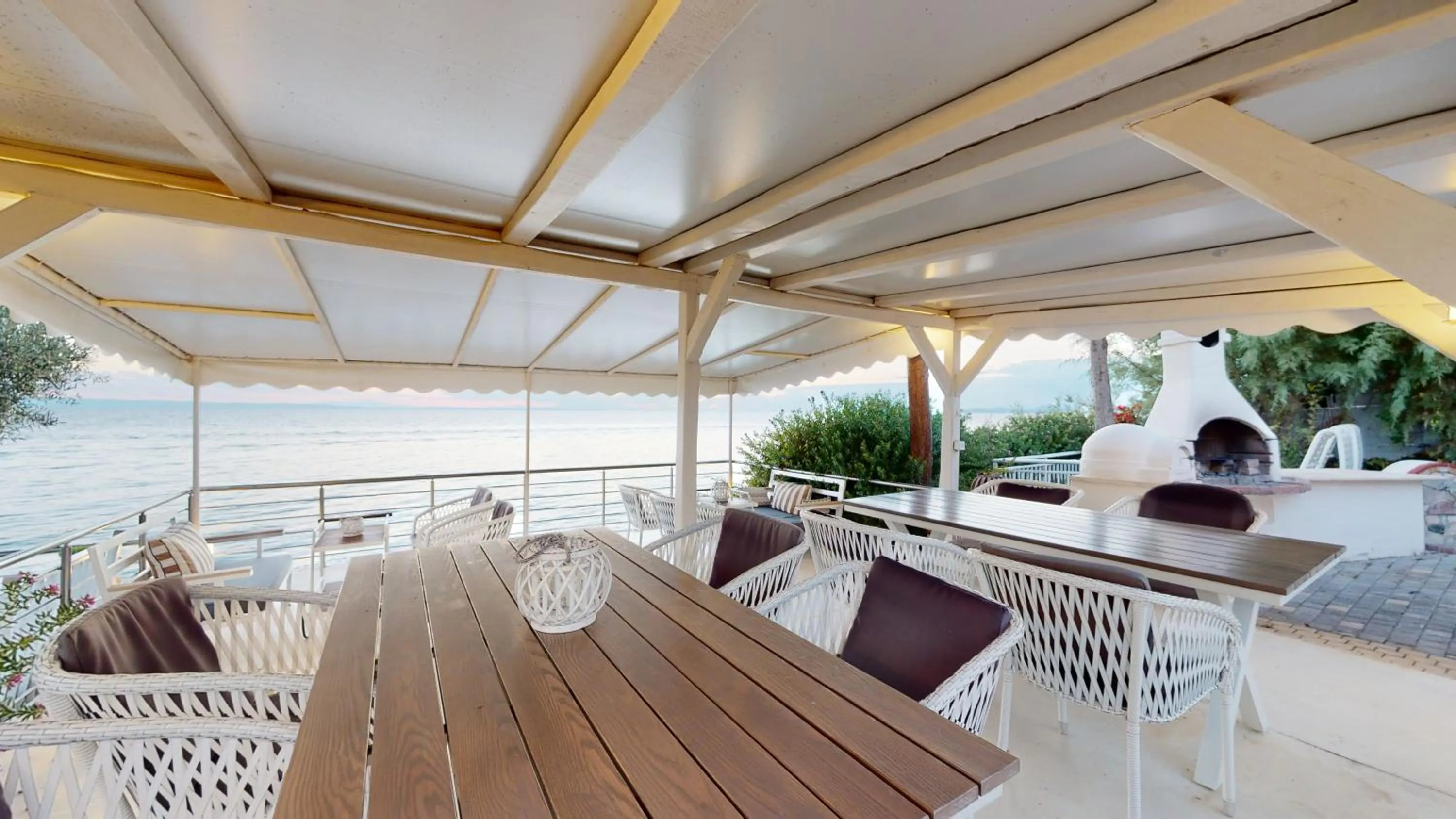 Balcony/Terrace in Acrotel Athena Villa