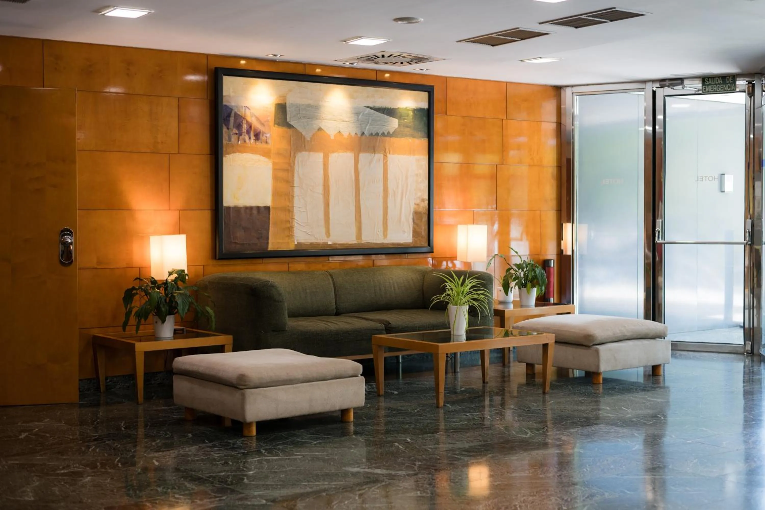 Lobby or reception in Hotel Ciudad de Valladolid