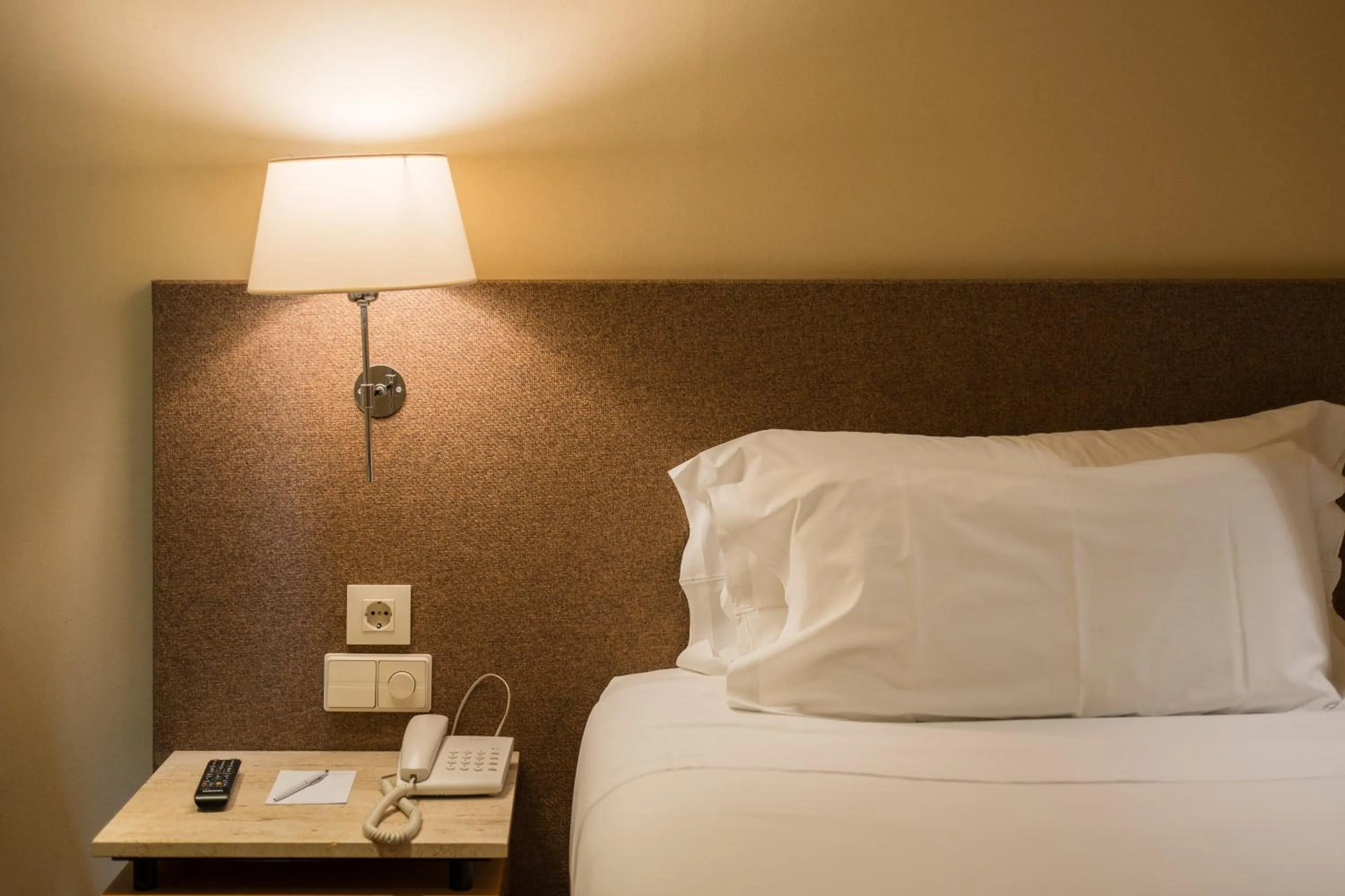 Bed in Hotel Ciudad de Valladolid