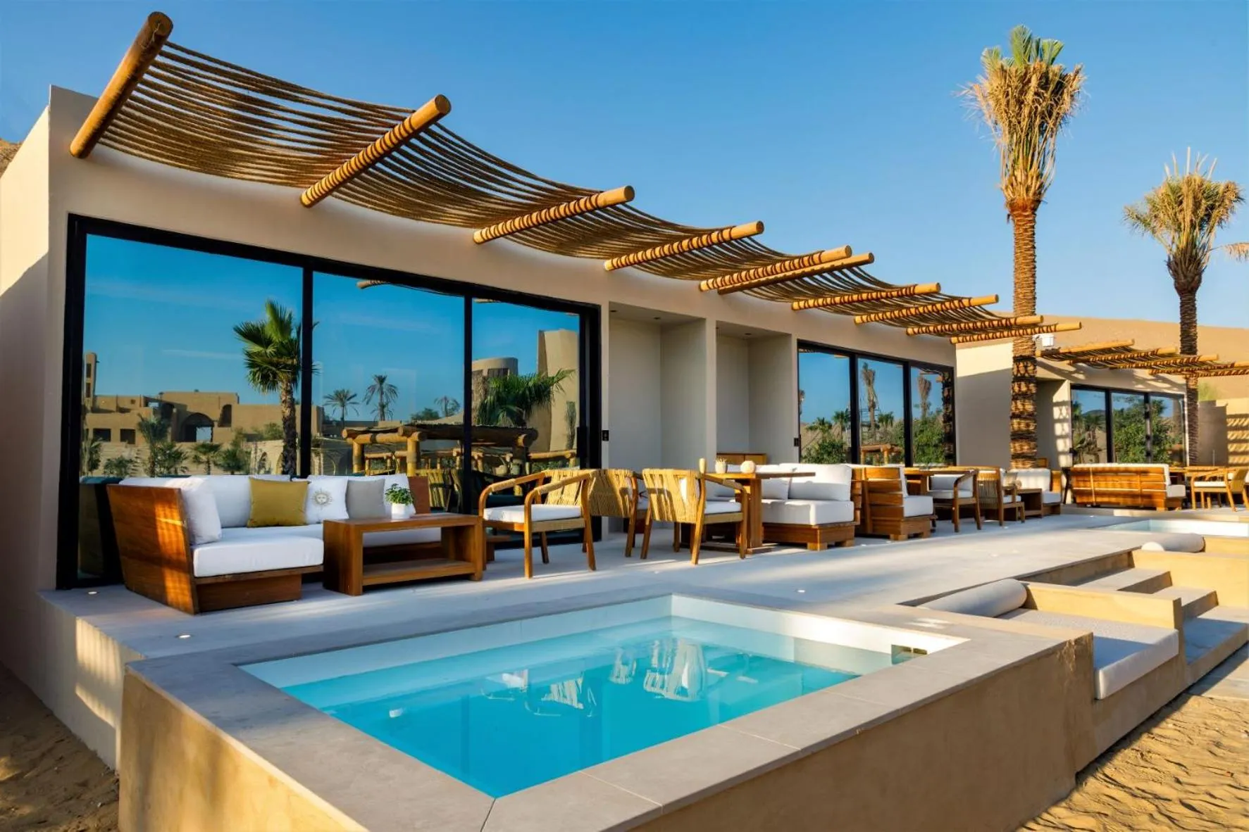 Pool view in Terra Solis Dubai