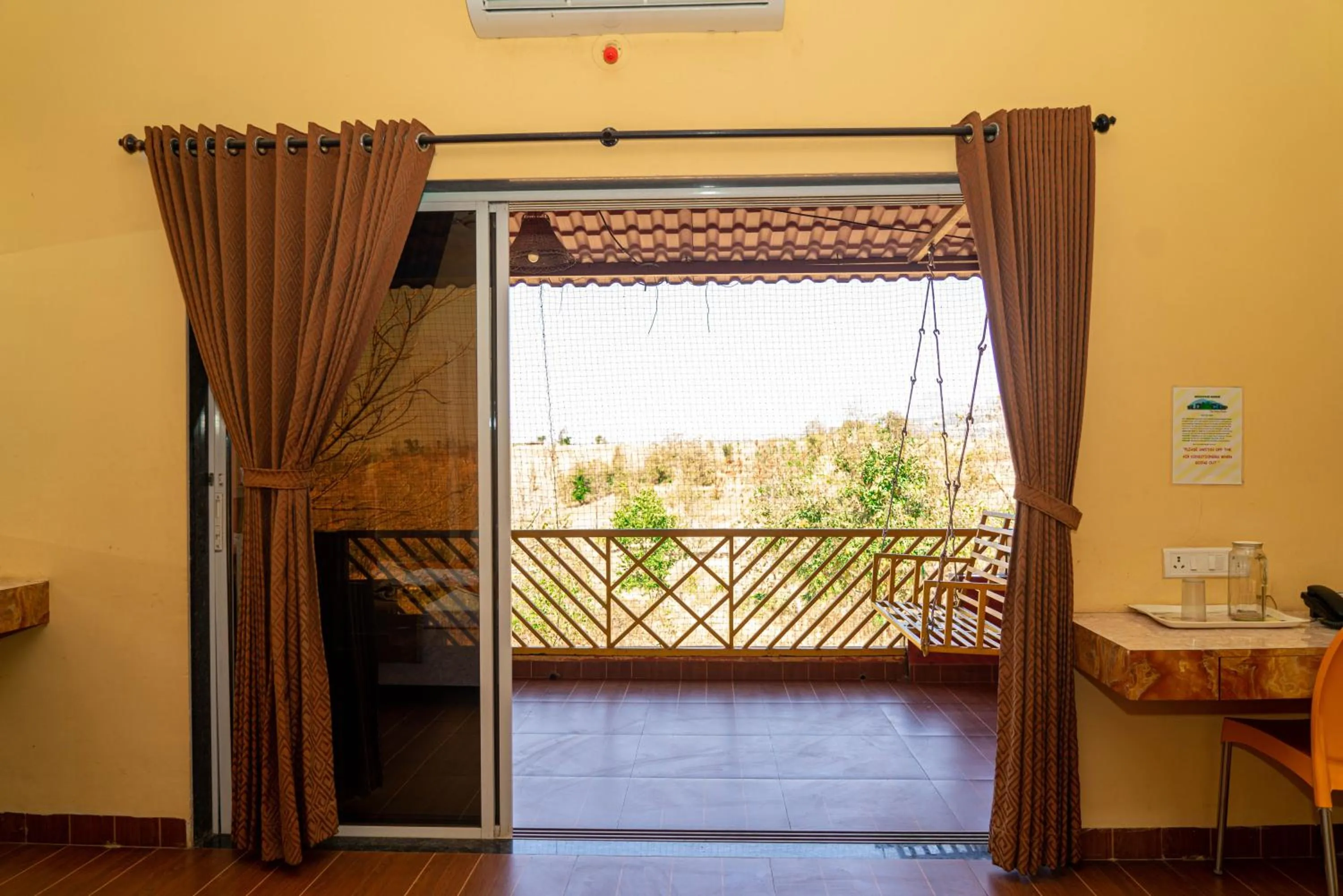 View (from property/room) in Wild Camp- The Nature Resort