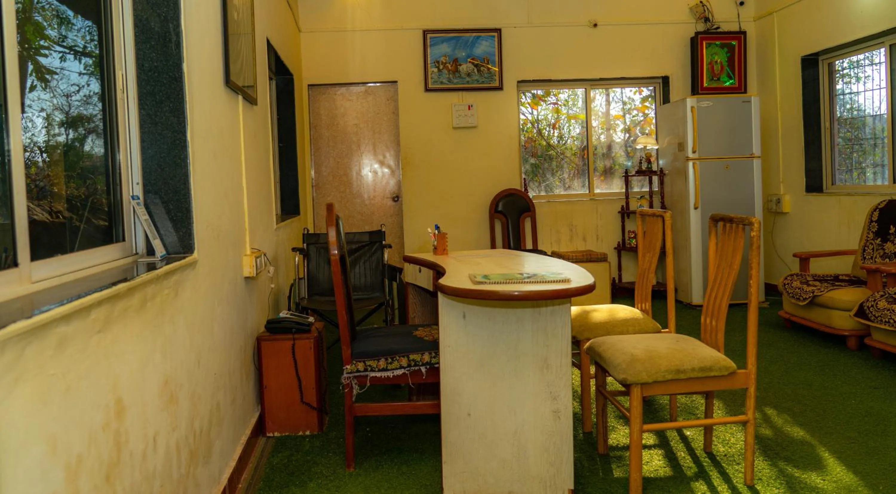 Lobby or reception in Wild Camp- The Nature Resort