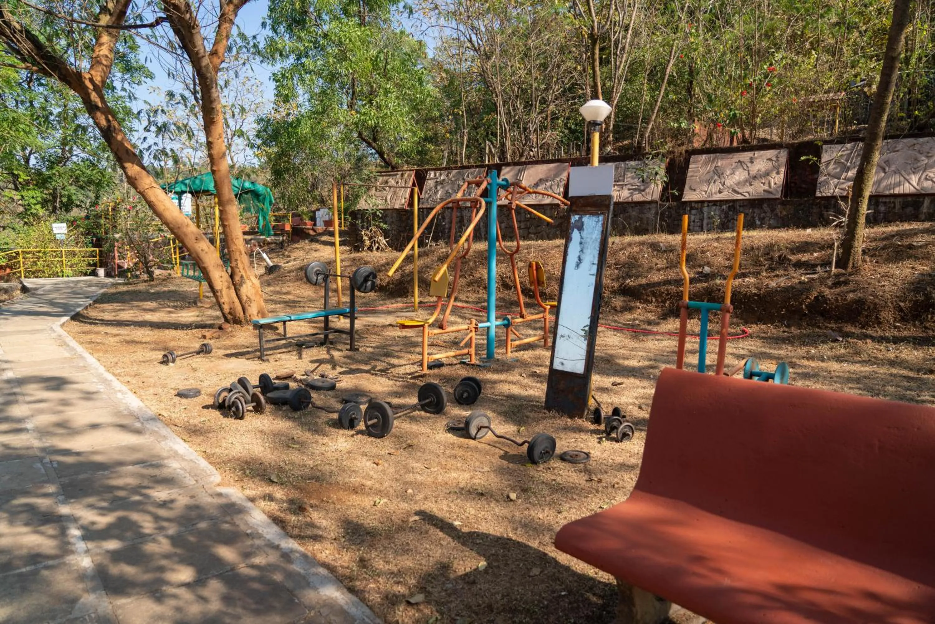 Garden in Wild Camp- The Nature Resort