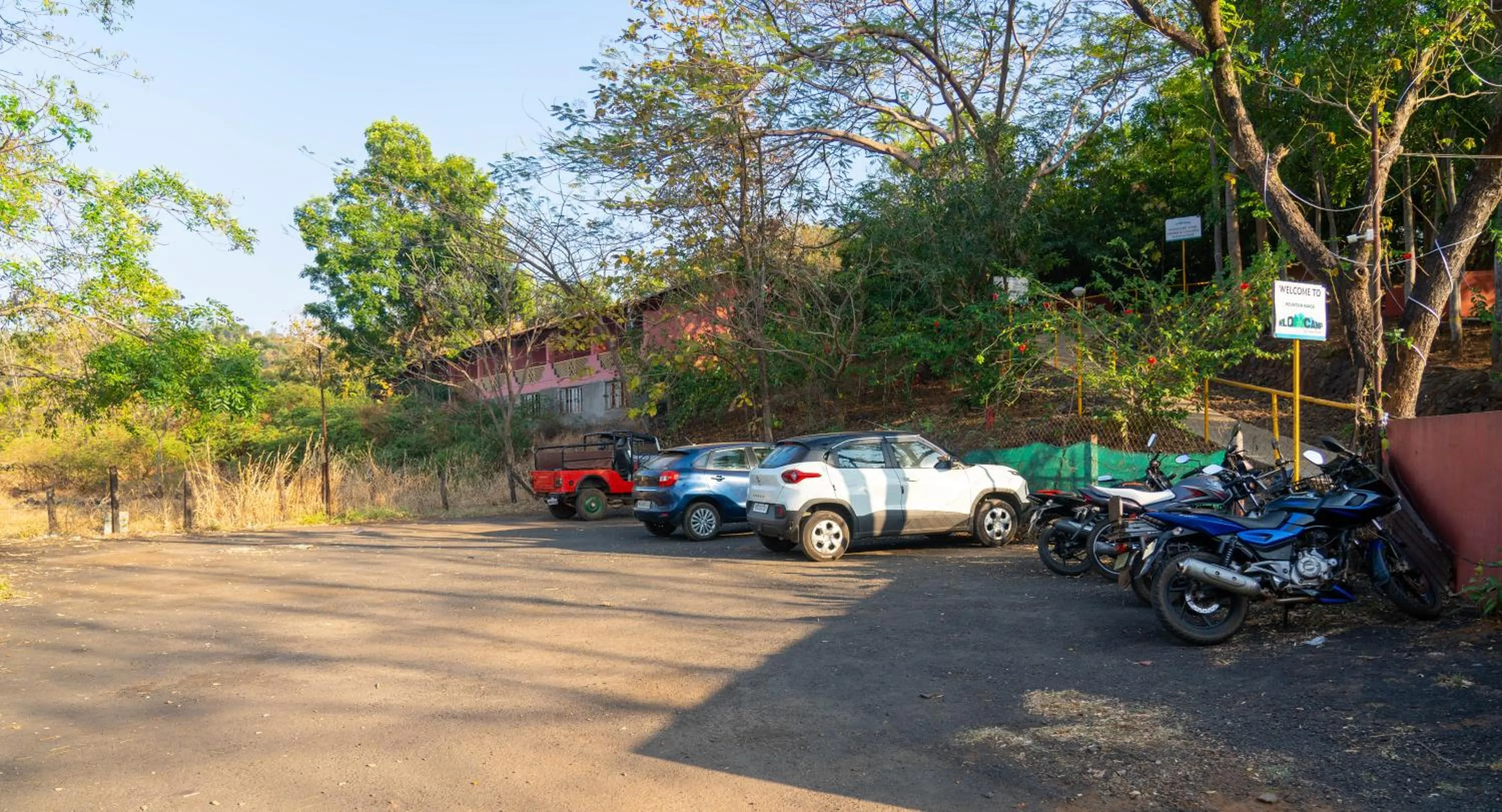 Parking in Wild Camp- The Nature Resort
