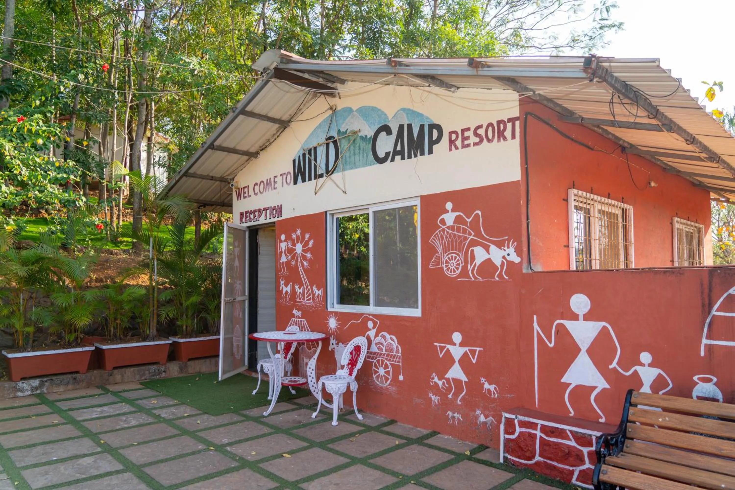 Lobby or reception in Wild Camp- The Nature Resort