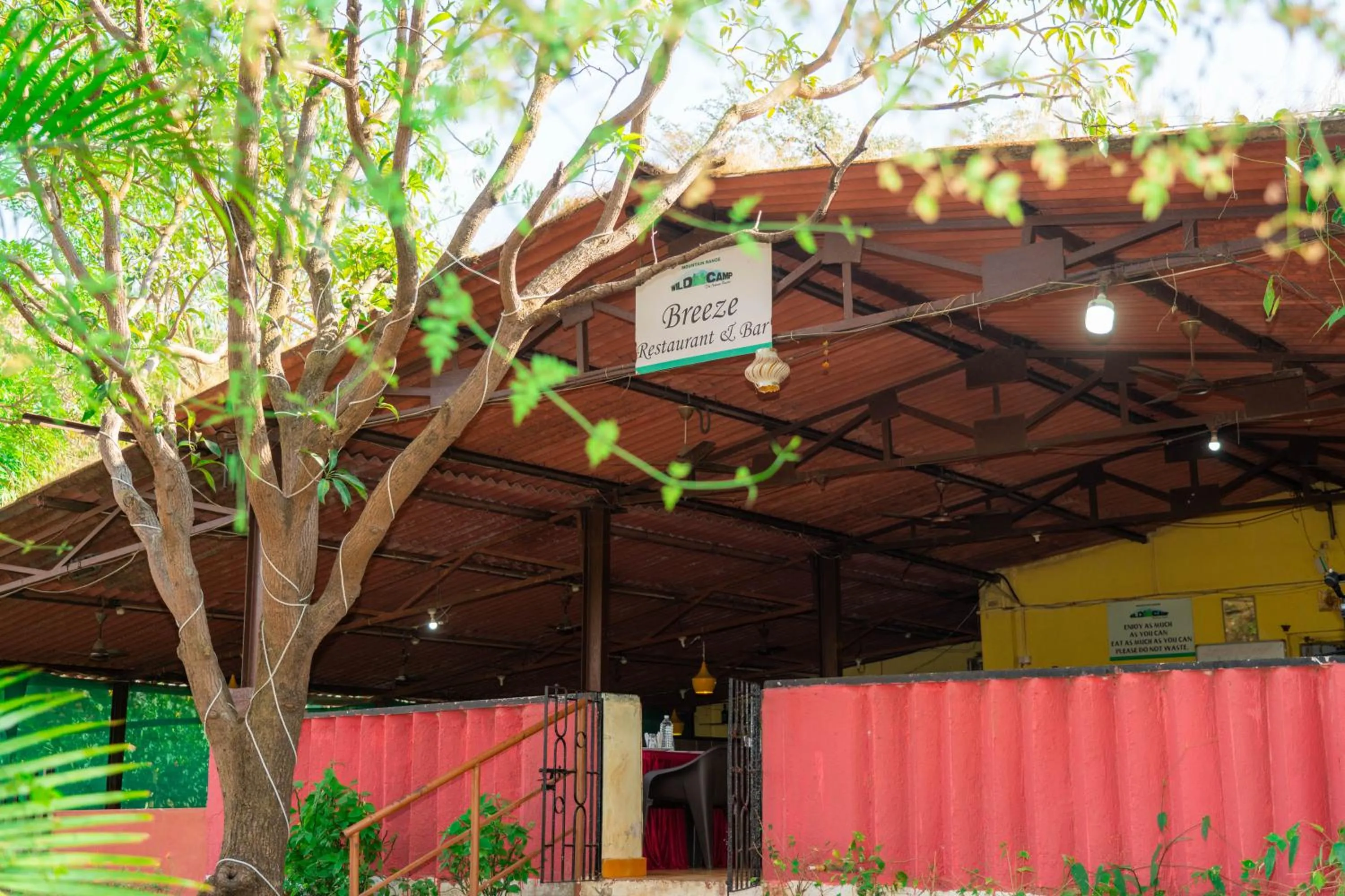 Restaurant/places to eat in Wild Camp- The Nature Resort