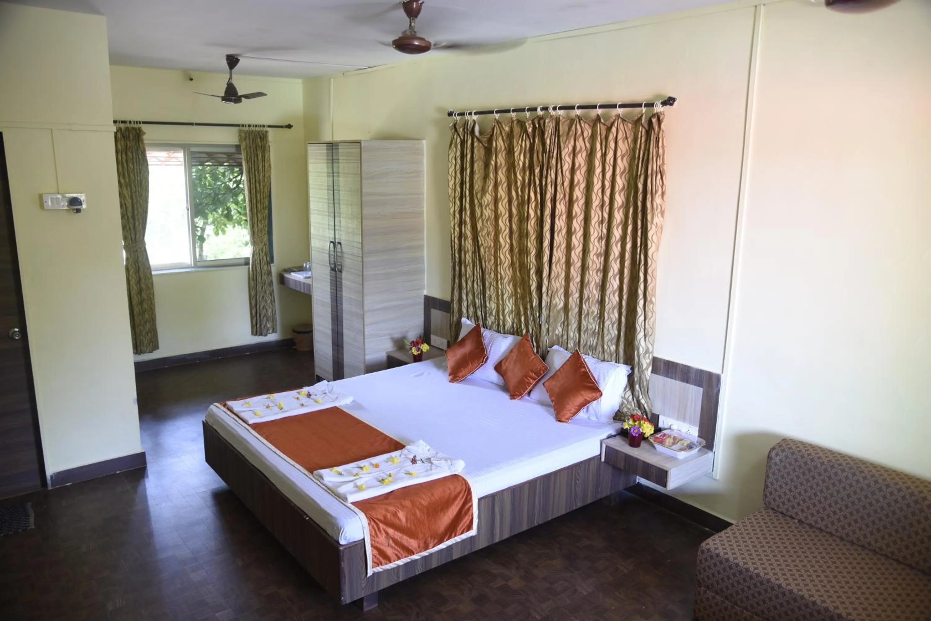 Bedroom, Bed in Wild Camp- The Nature Resort