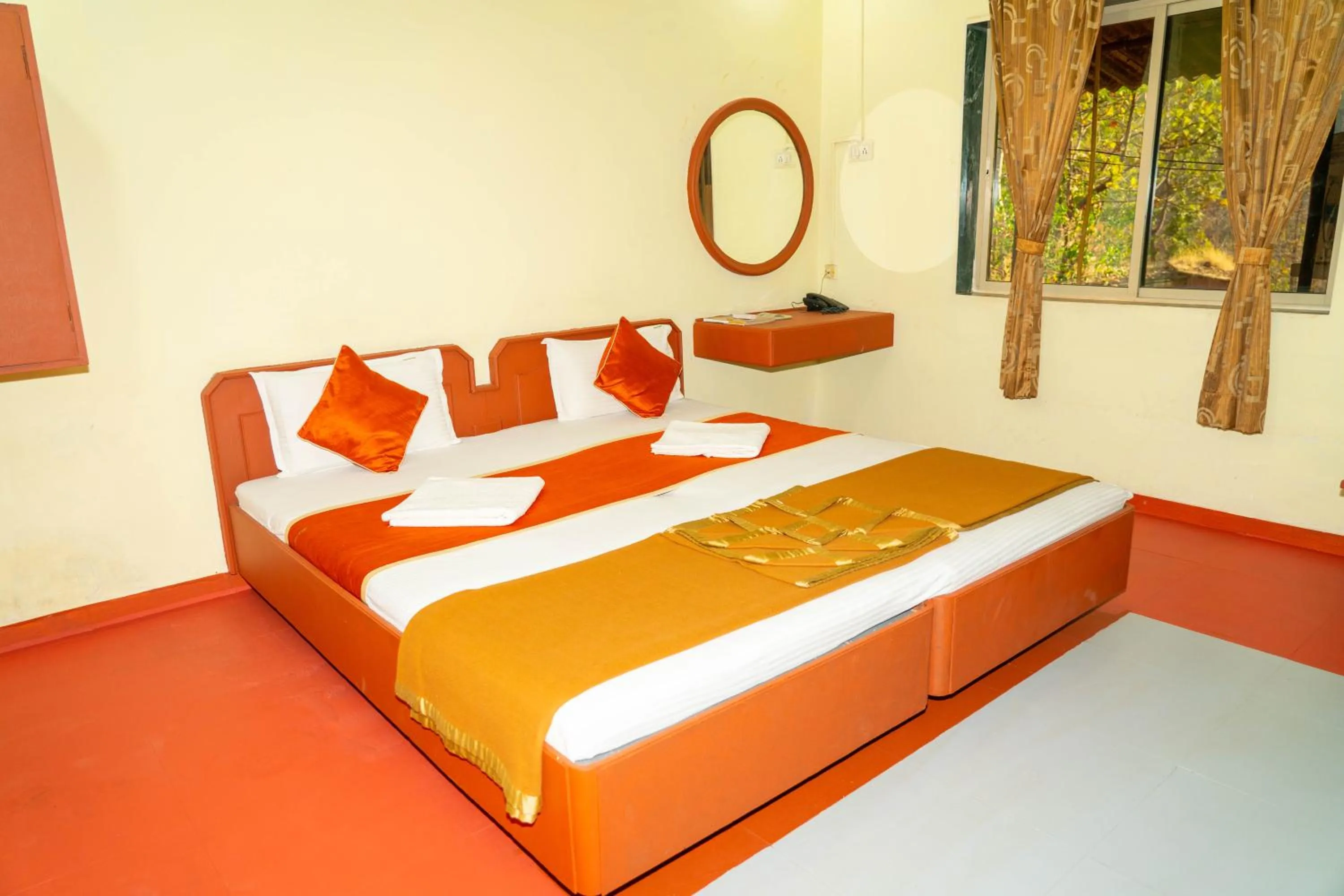 Bedroom, Bed in Wild Camp- The Nature Resort