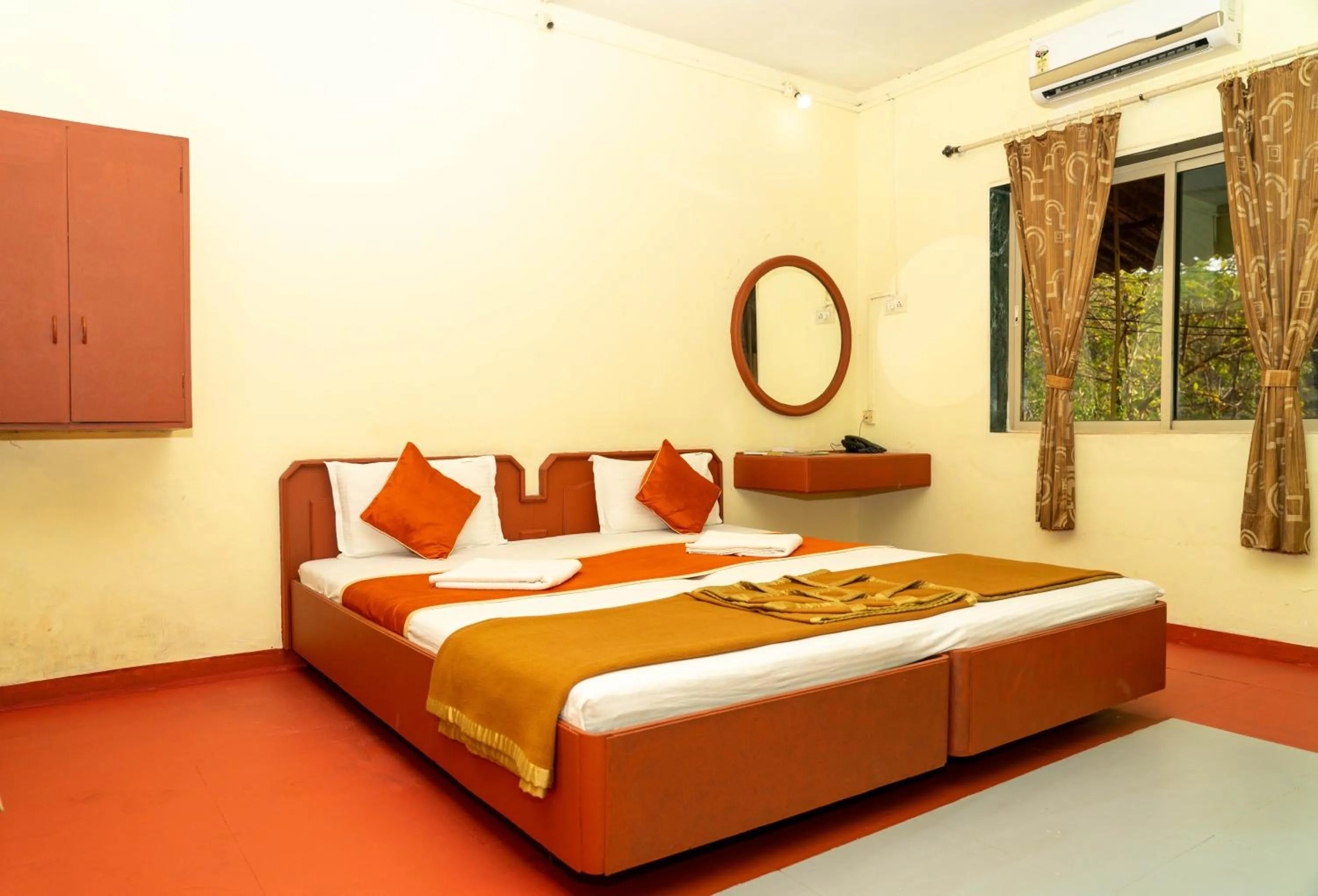 Bedroom, Bed in Wild Camp- The Nature Resort