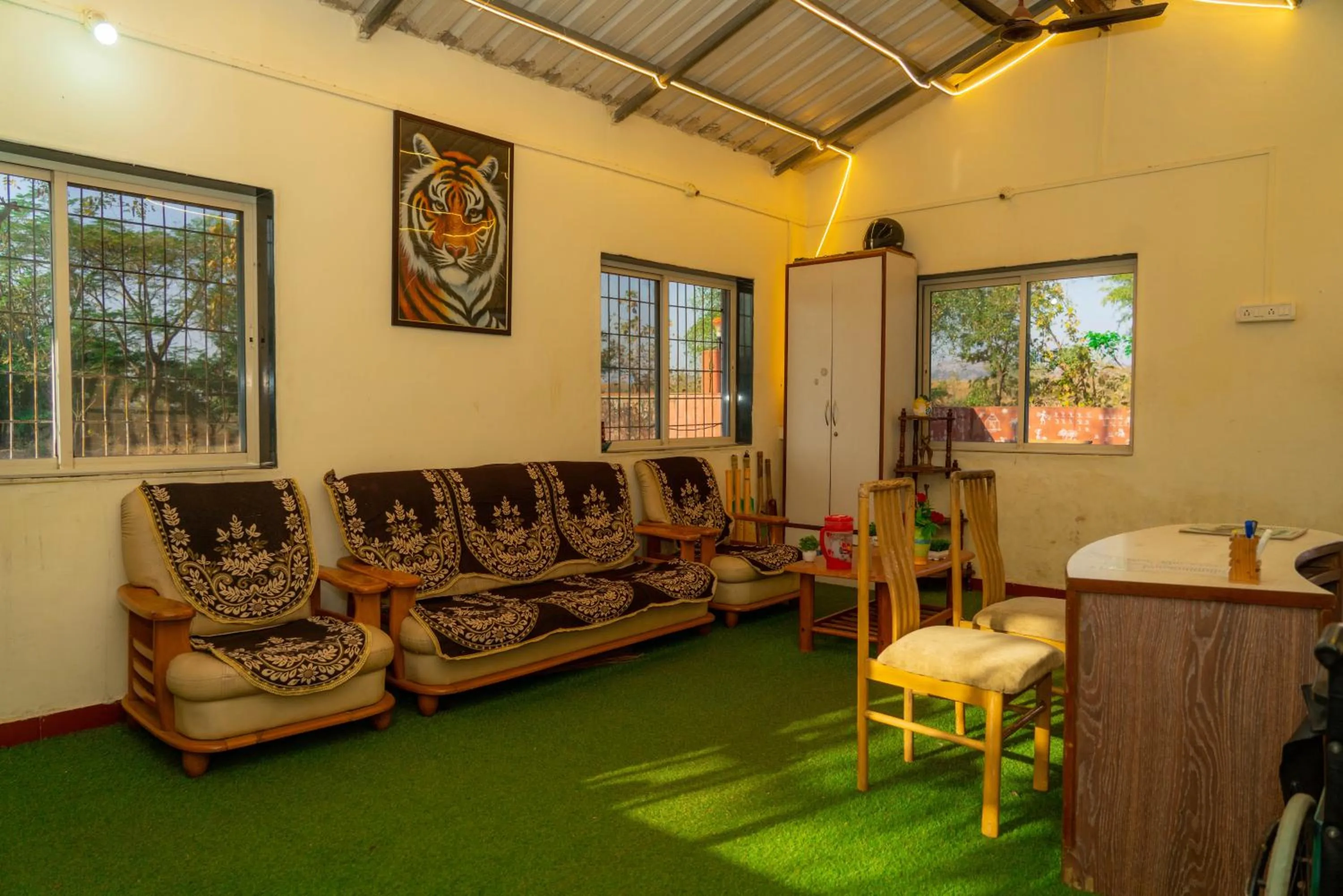 Lobby or reception in Wild Camp- The Nature Resort