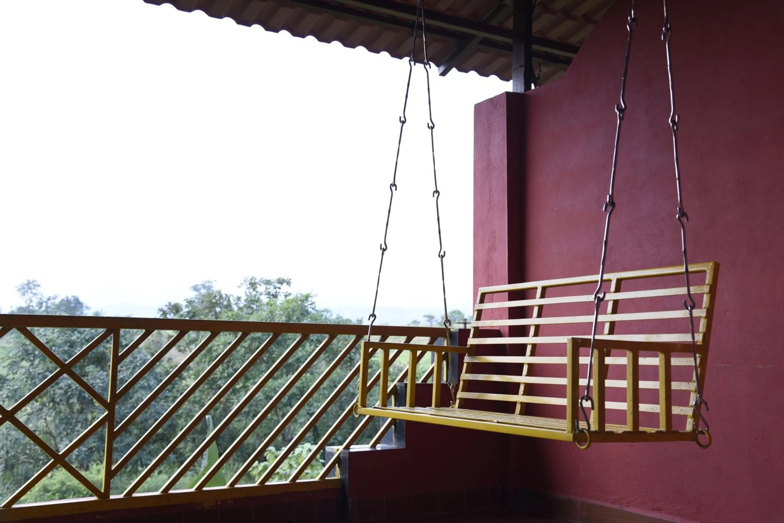Balcony/Terrace in Wild Camp- The Nature Resort