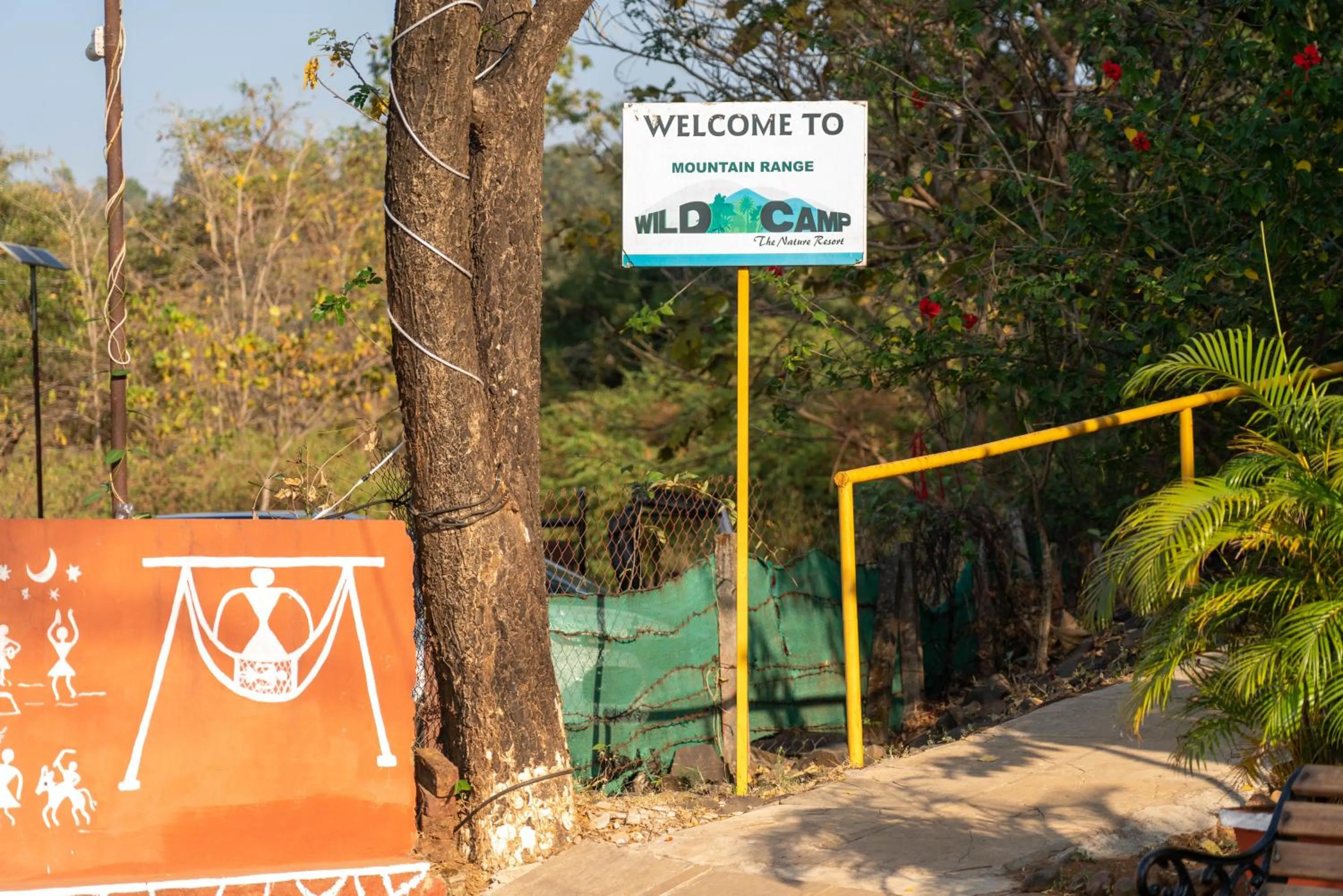 Facade/entrance in Wild Camp- The Nature Resort