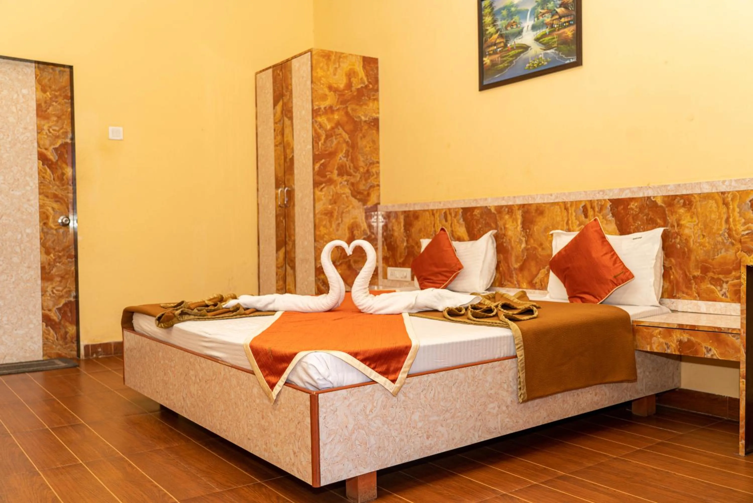 Bedroom, Bed in Wild Camp- The Nature Resort