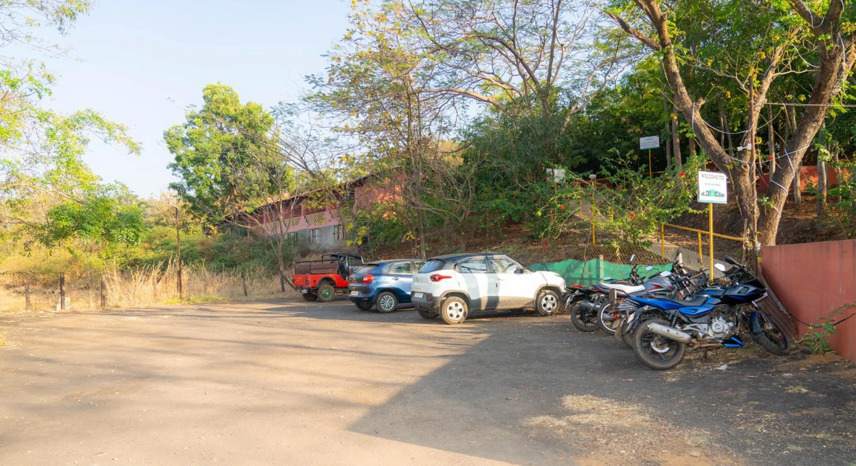 Parking in Wild Camp- The Nature Resort