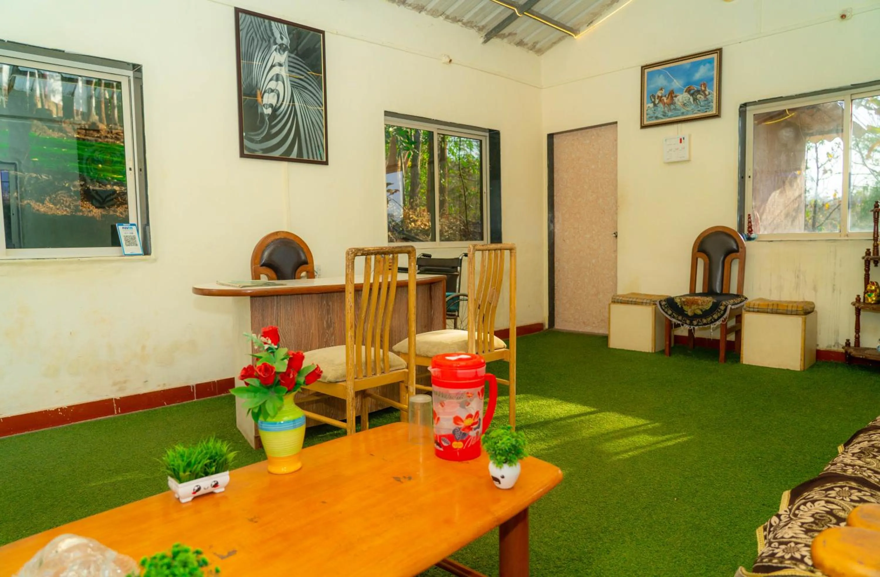 Lobby or reception in Wild Camp- The Nature Resort