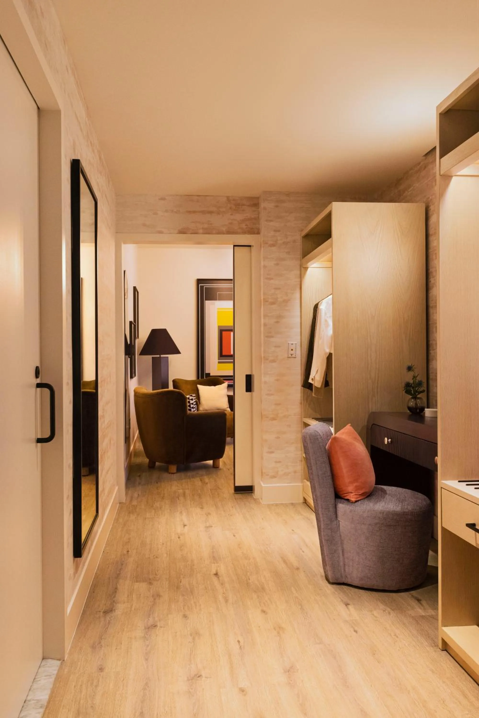 Seating area in Virgin Hotels New York City