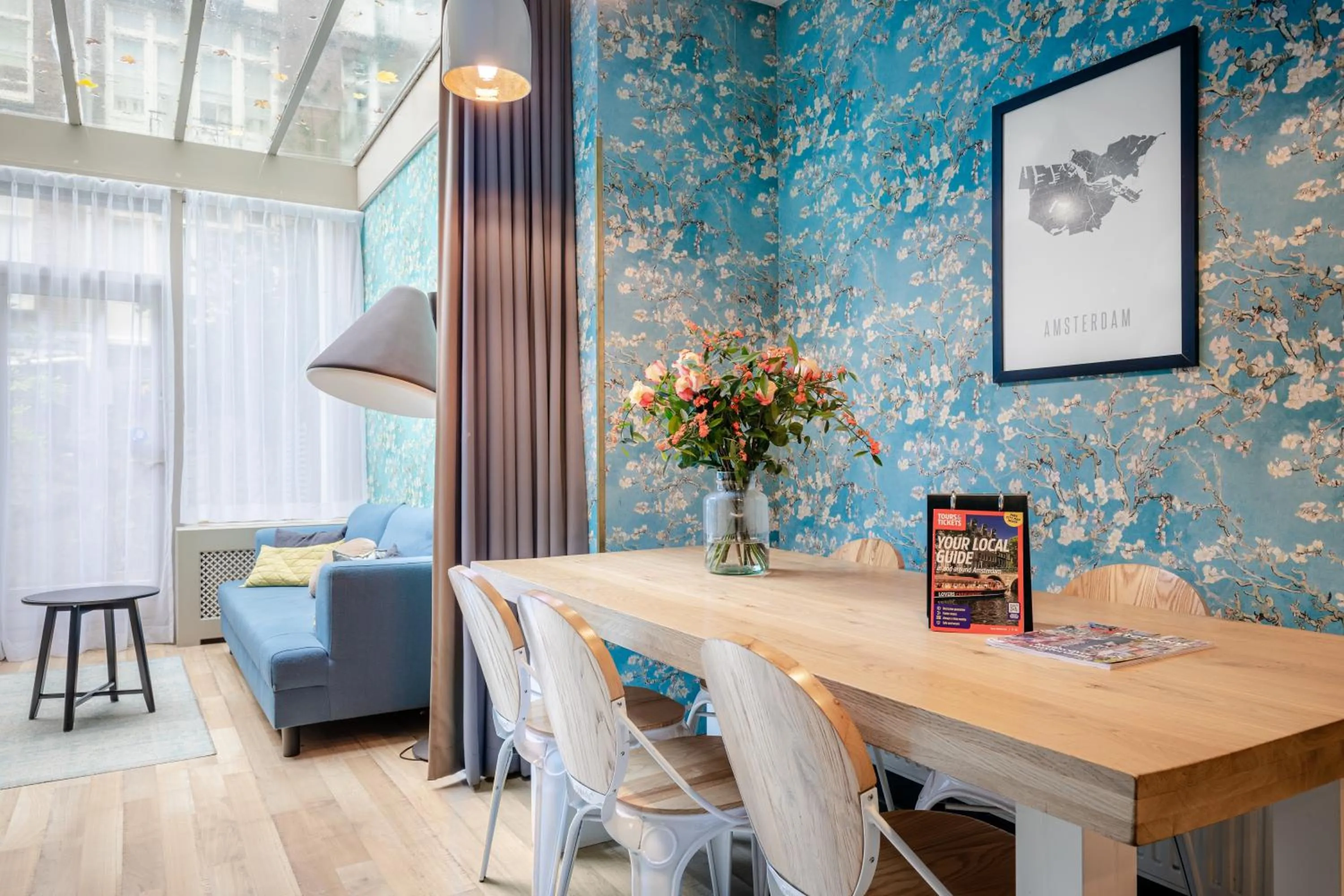 Seating area in Musea Hotel & Apartments