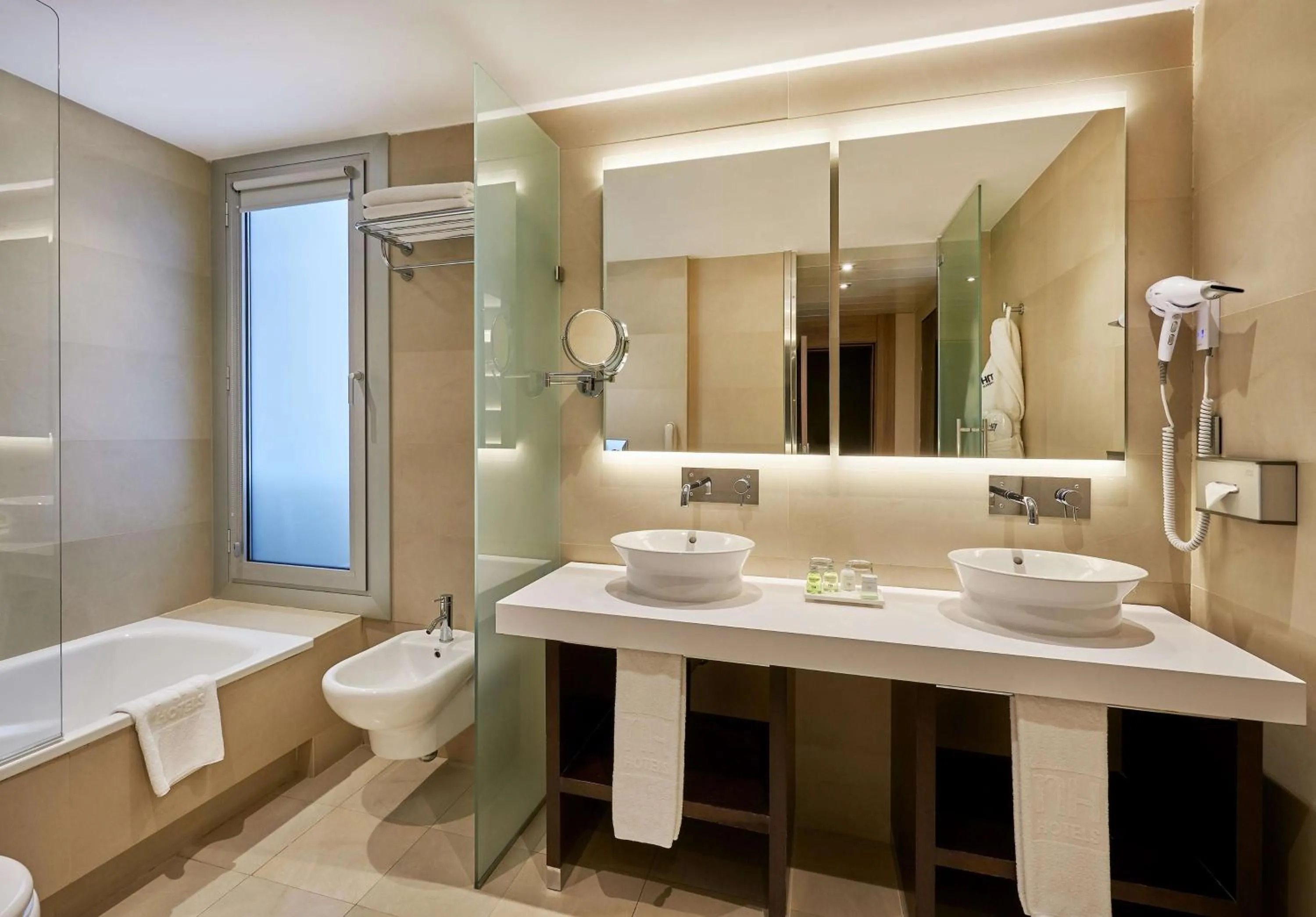 Bathroom in NH Sants Barcelona