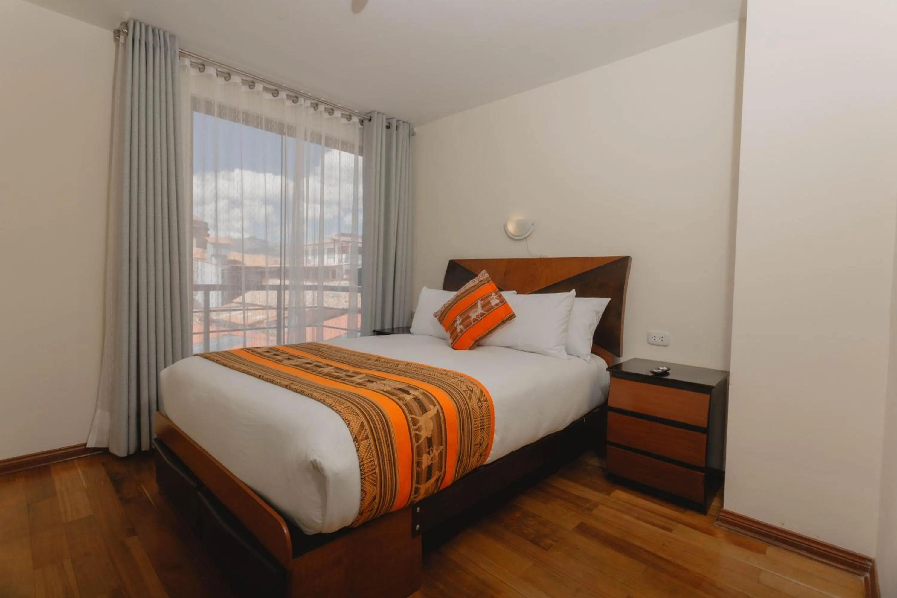 Bed in Quechua ApartHotel