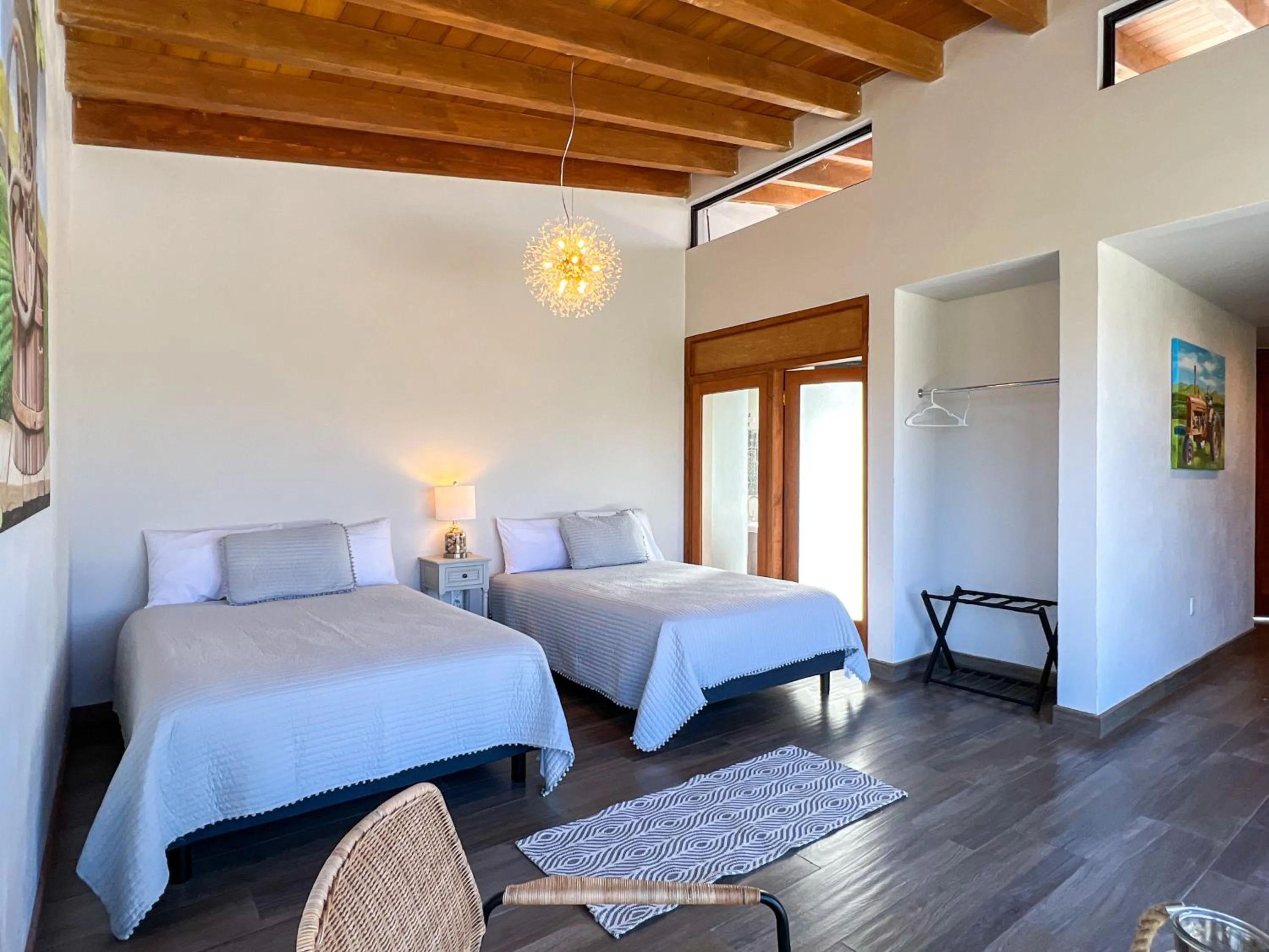 Bed in Viñedo Casa la Noria