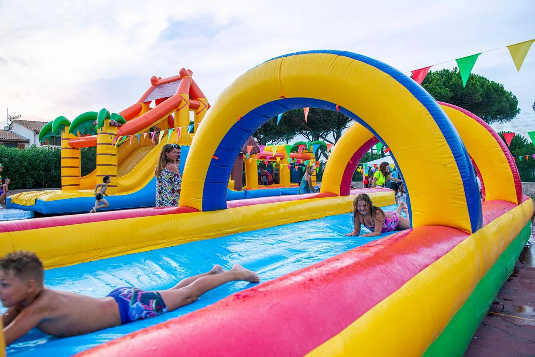 Children play ground in Les Tamaris et Les Portes du Soleil