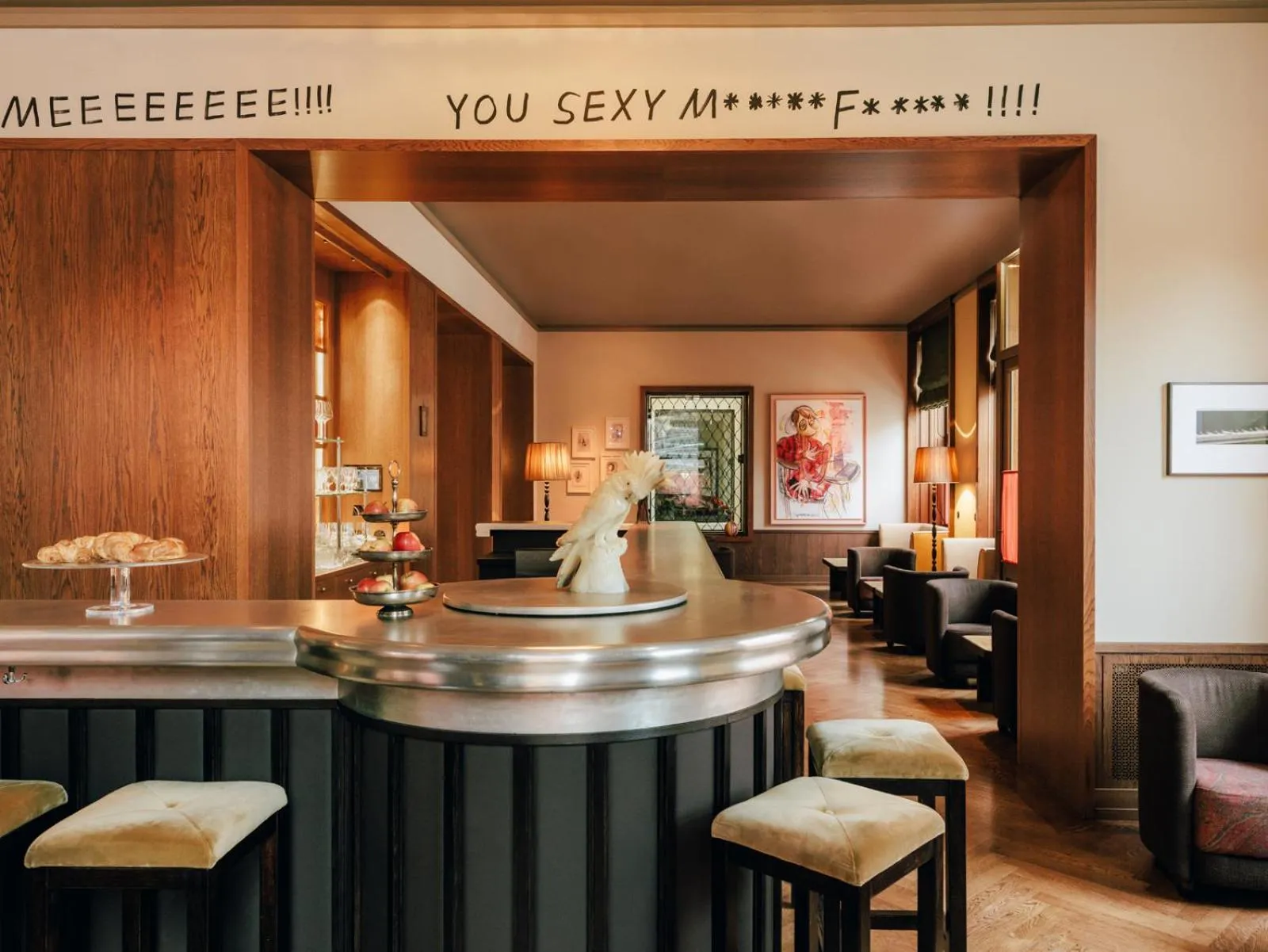 Lounge or bar in Boutique Hotel Château Royal