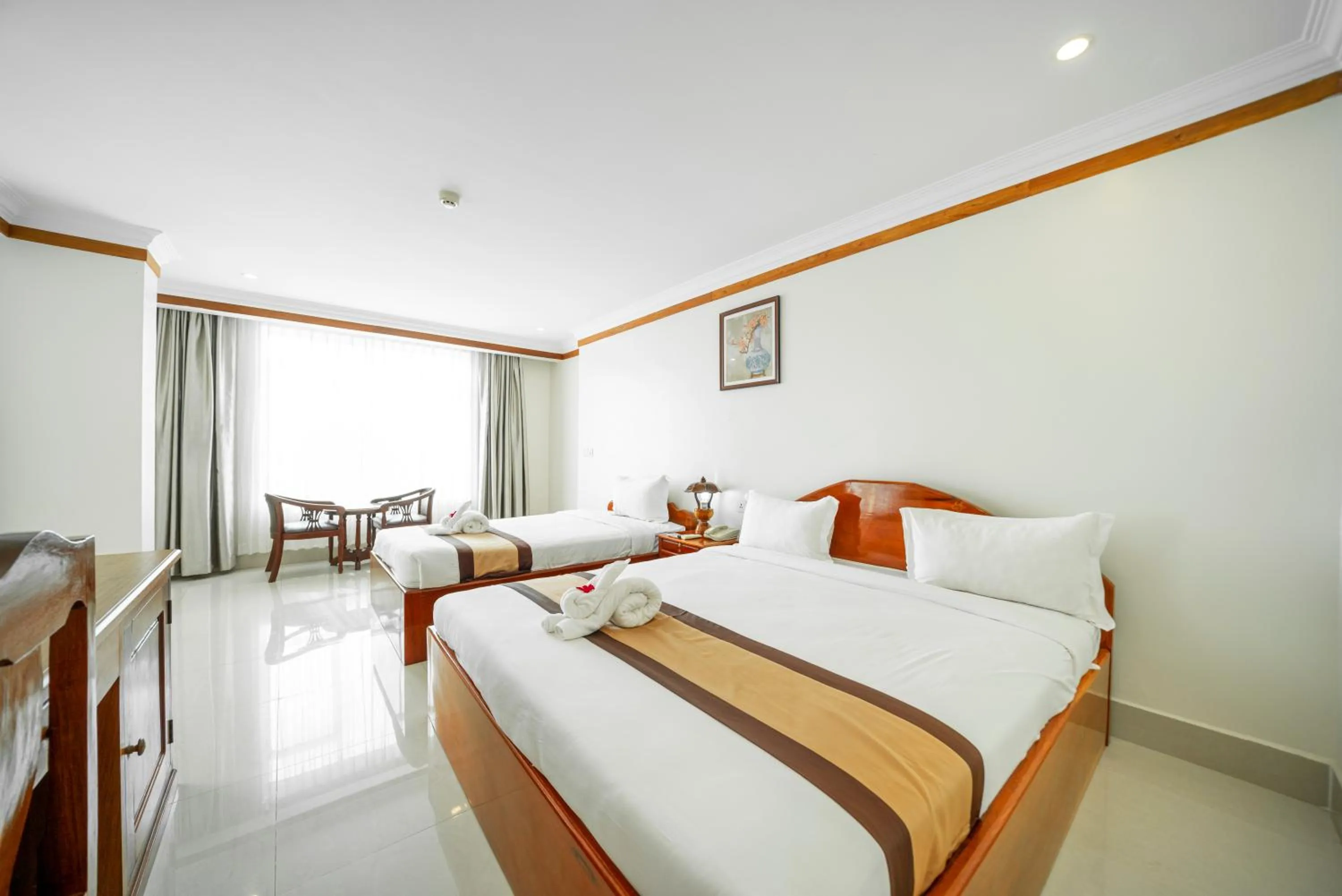 Bedroom, Bed in Pursat Riverside Hotel & Spa