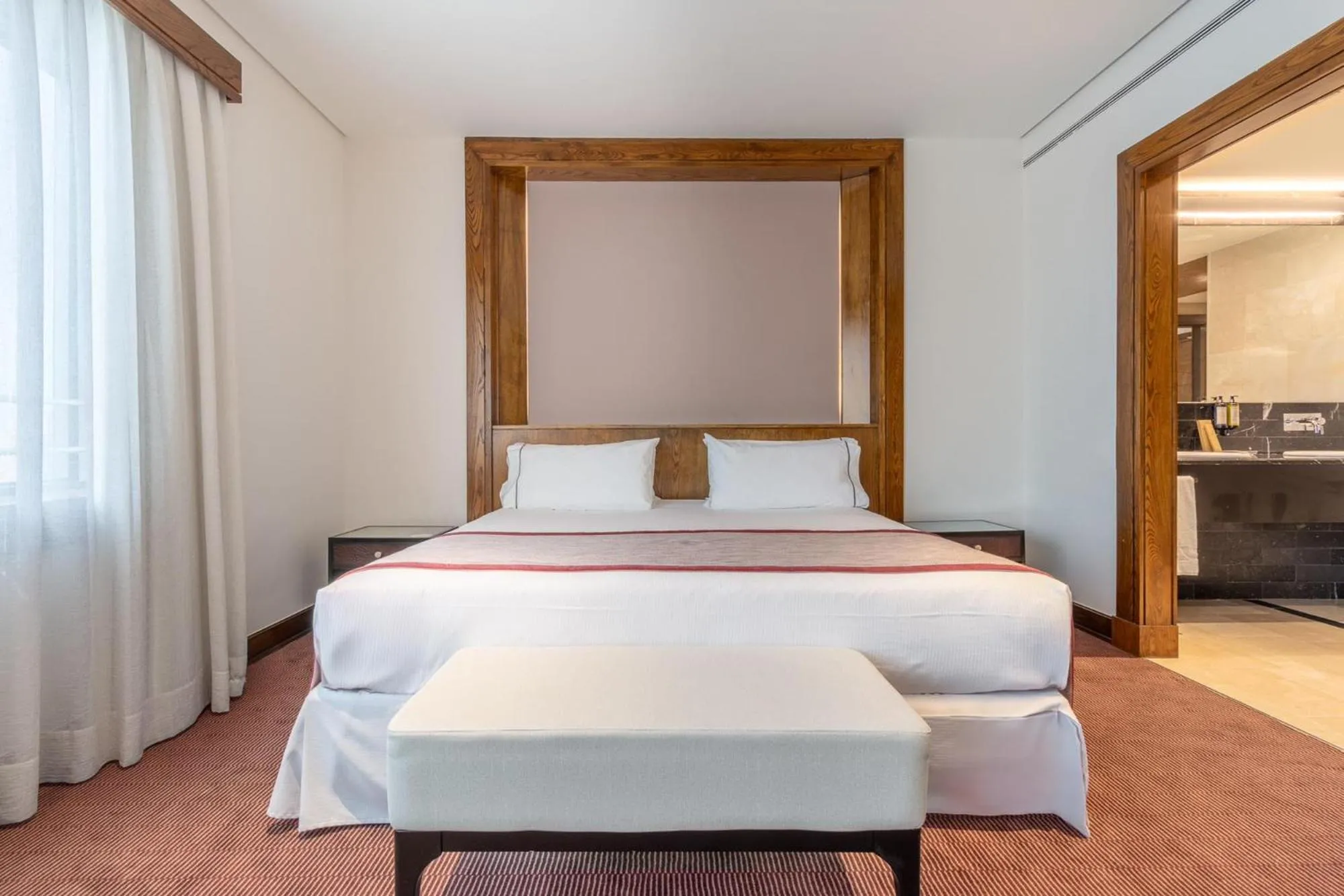 Bed in Eurostars Suites Mirasierra