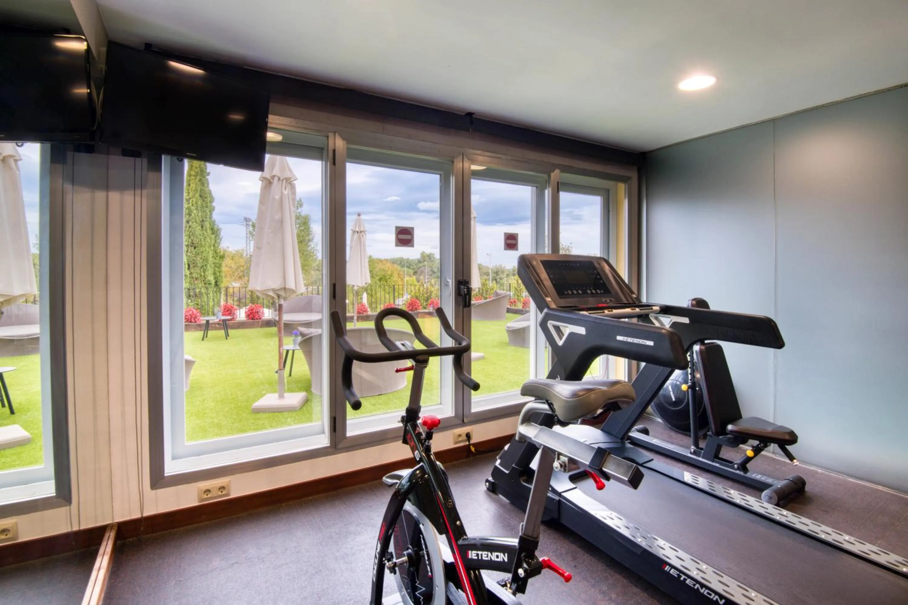 Fitness centre/facilities in Hotel Costabella