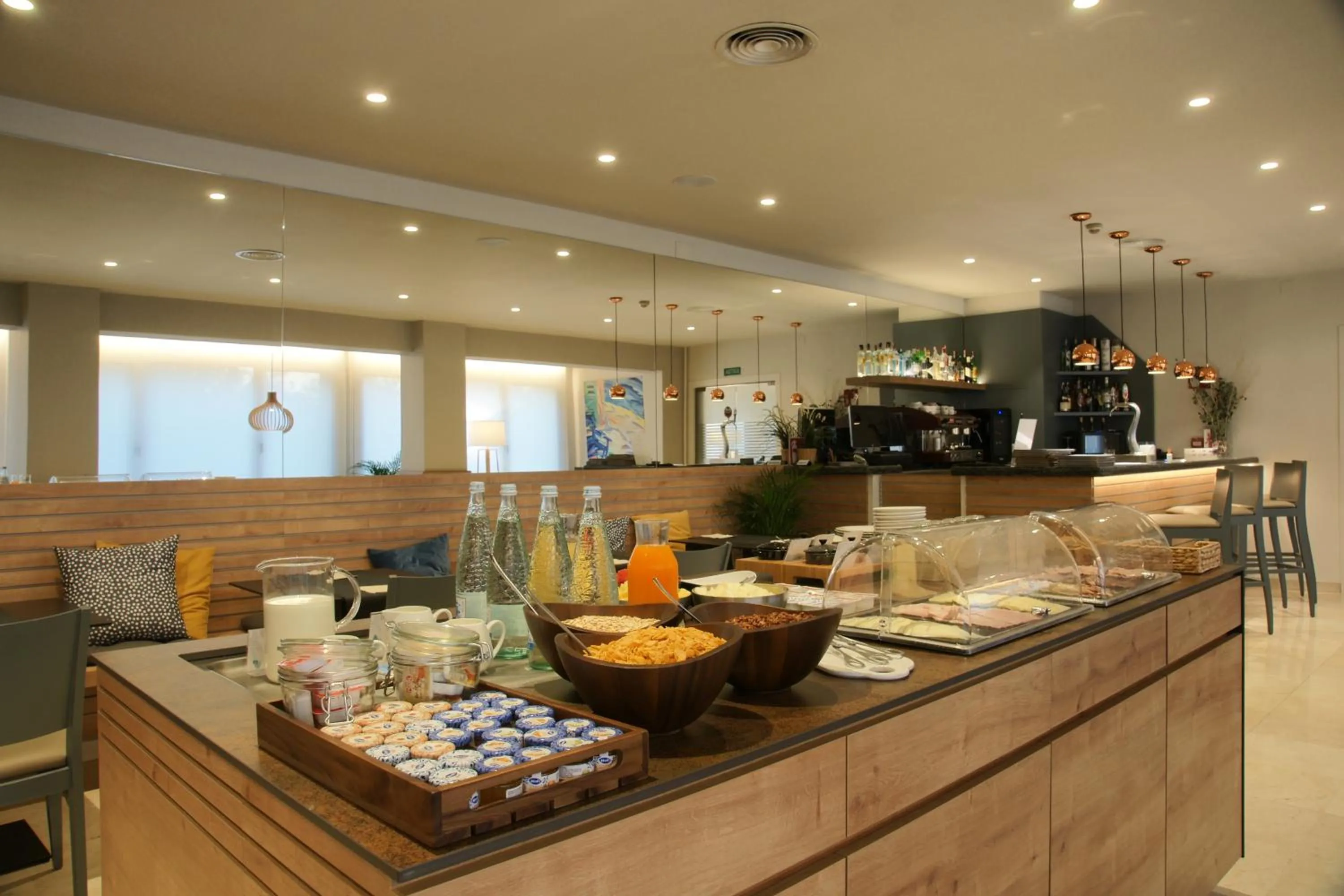 Buffet breakfast in Hotel Costabella