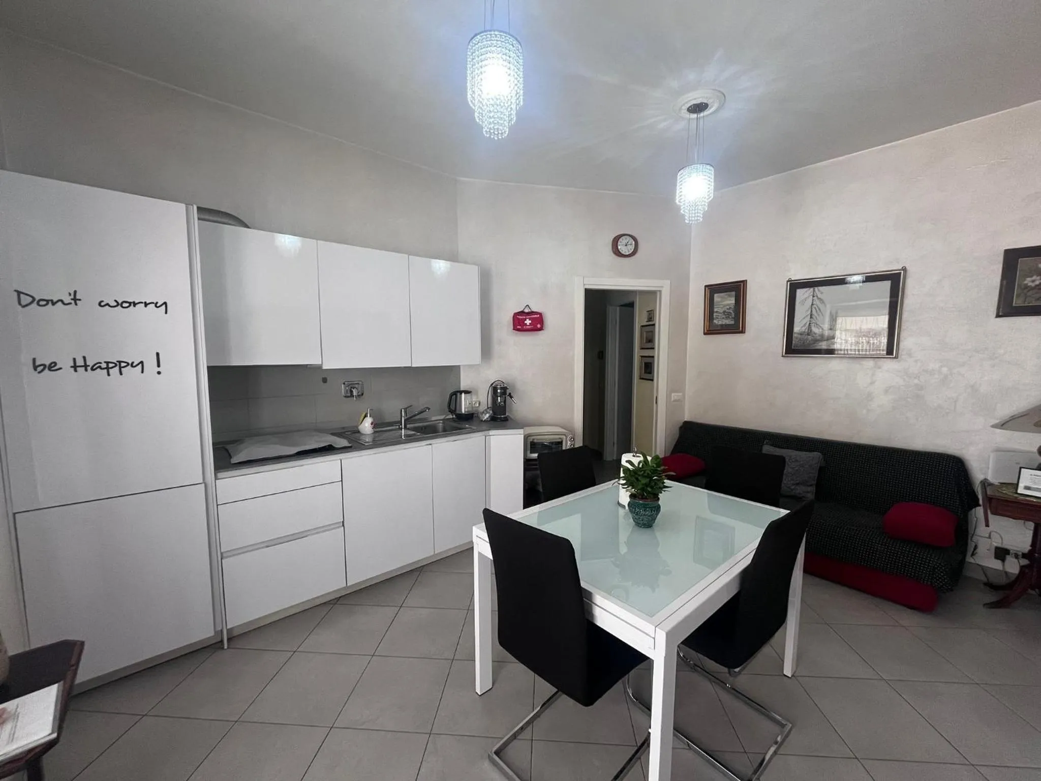 Kitchen or kitchenette in Il Forte Apartment