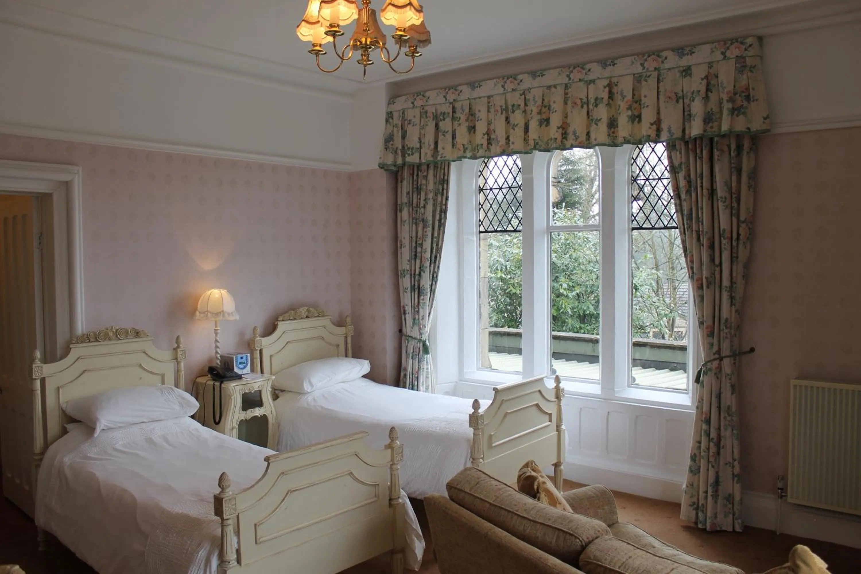 Bedroom in Oakwood Hall Hotel