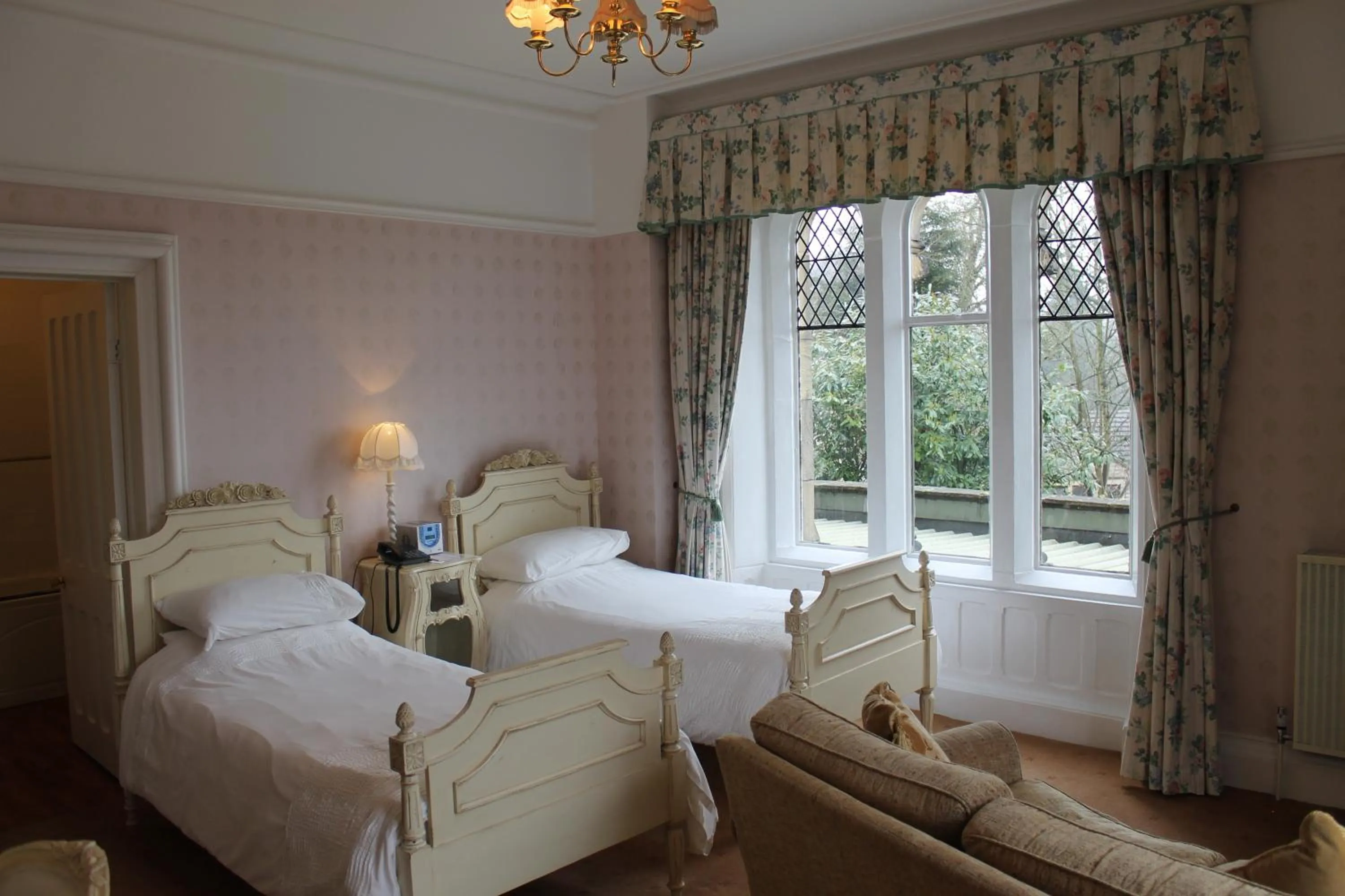 Bedroom in Oakwood Hall Hotel