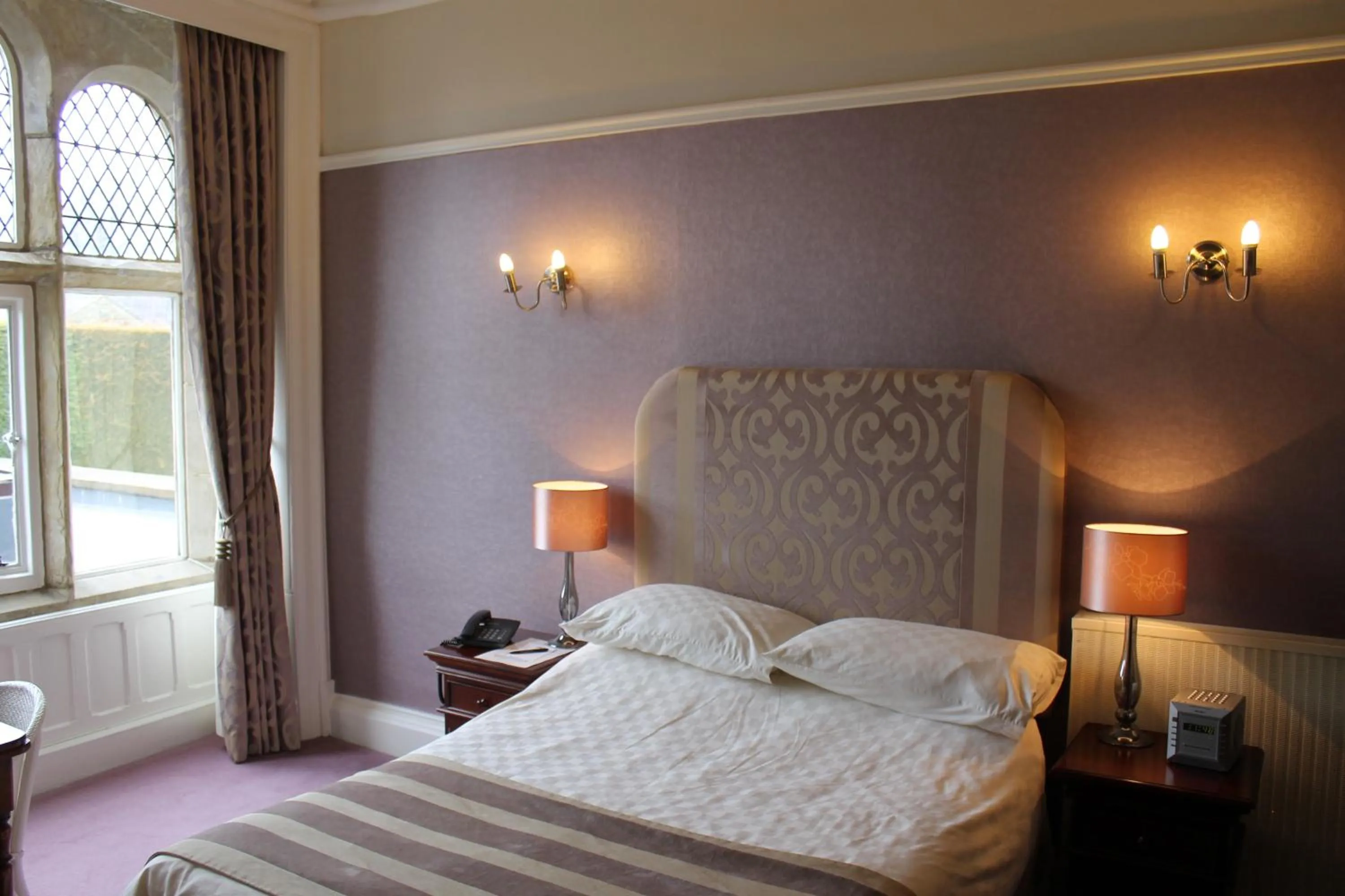Bedroom in Oakwood Hall Hotel