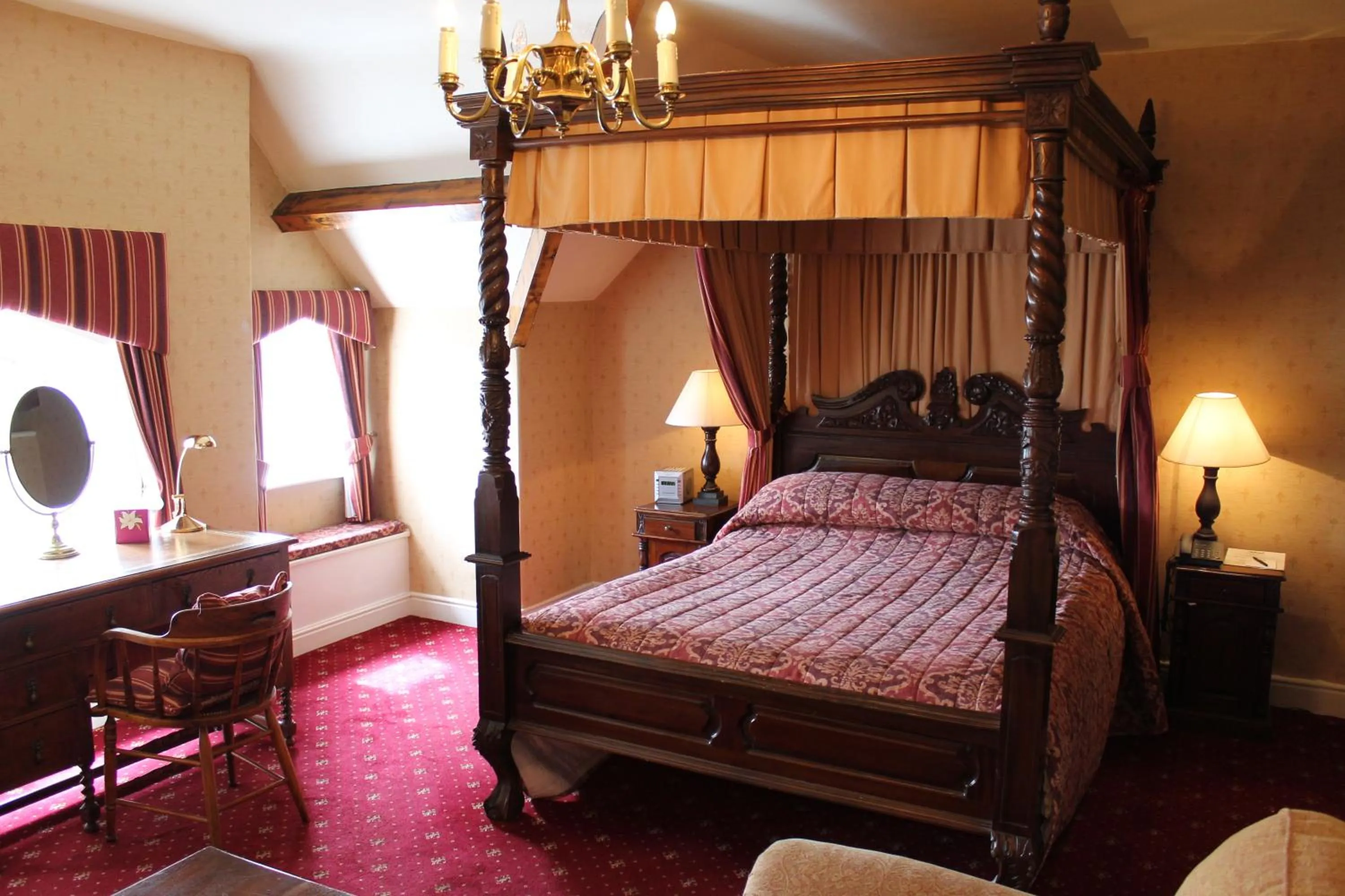 Bedroom in Oakwood Hall Hotel