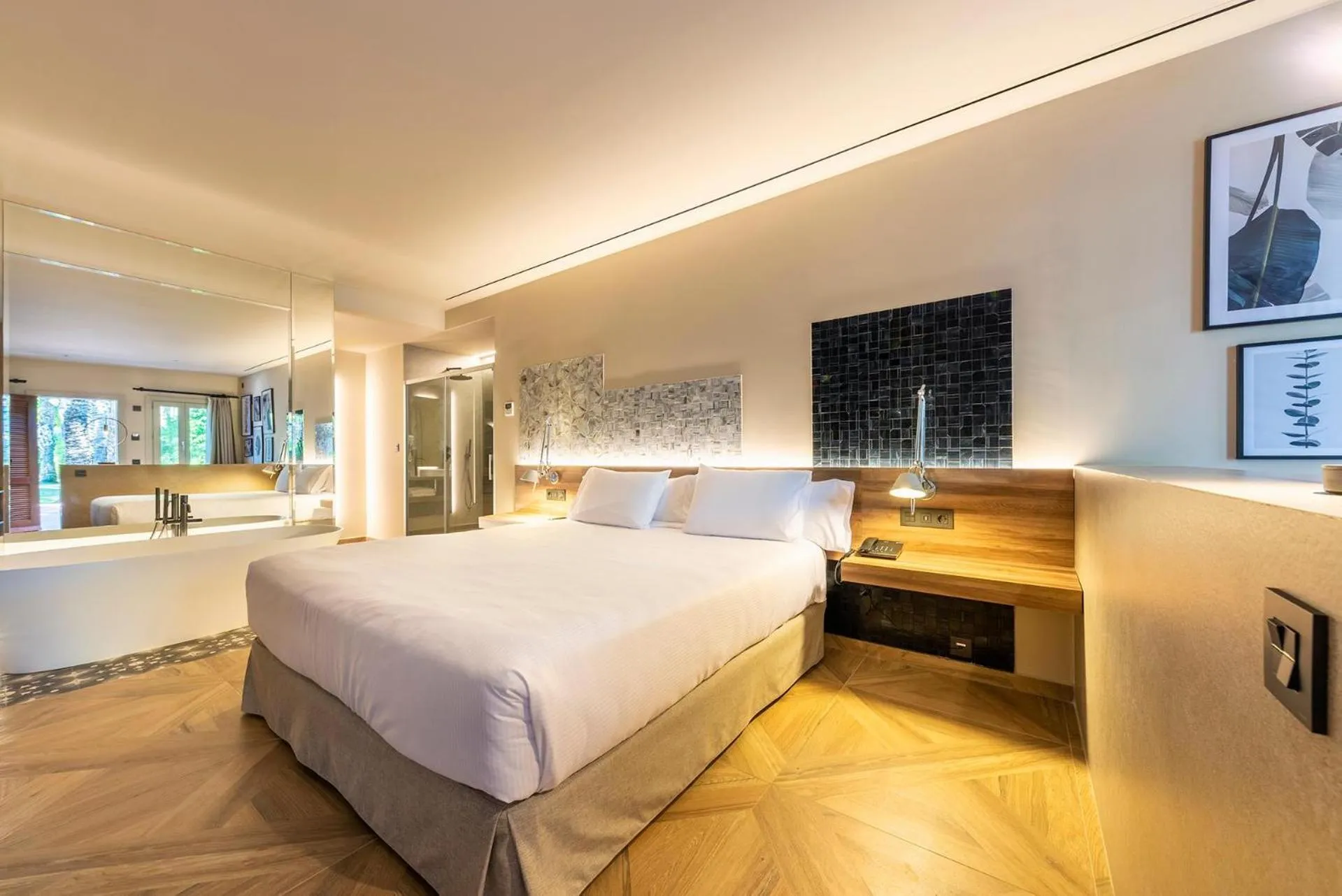 Photo of the whole room, Bed in Hotel Huerto del Cura