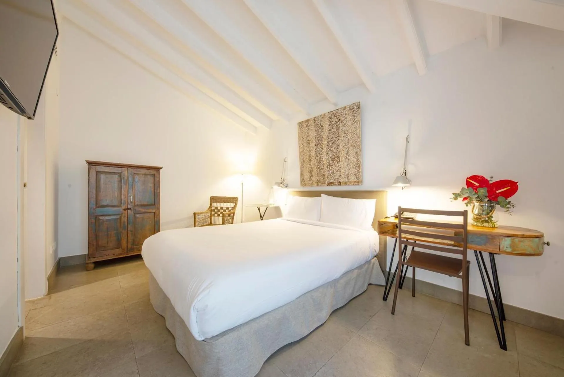 Photo of the whole room, Bed in Hotel Huerto del Cura