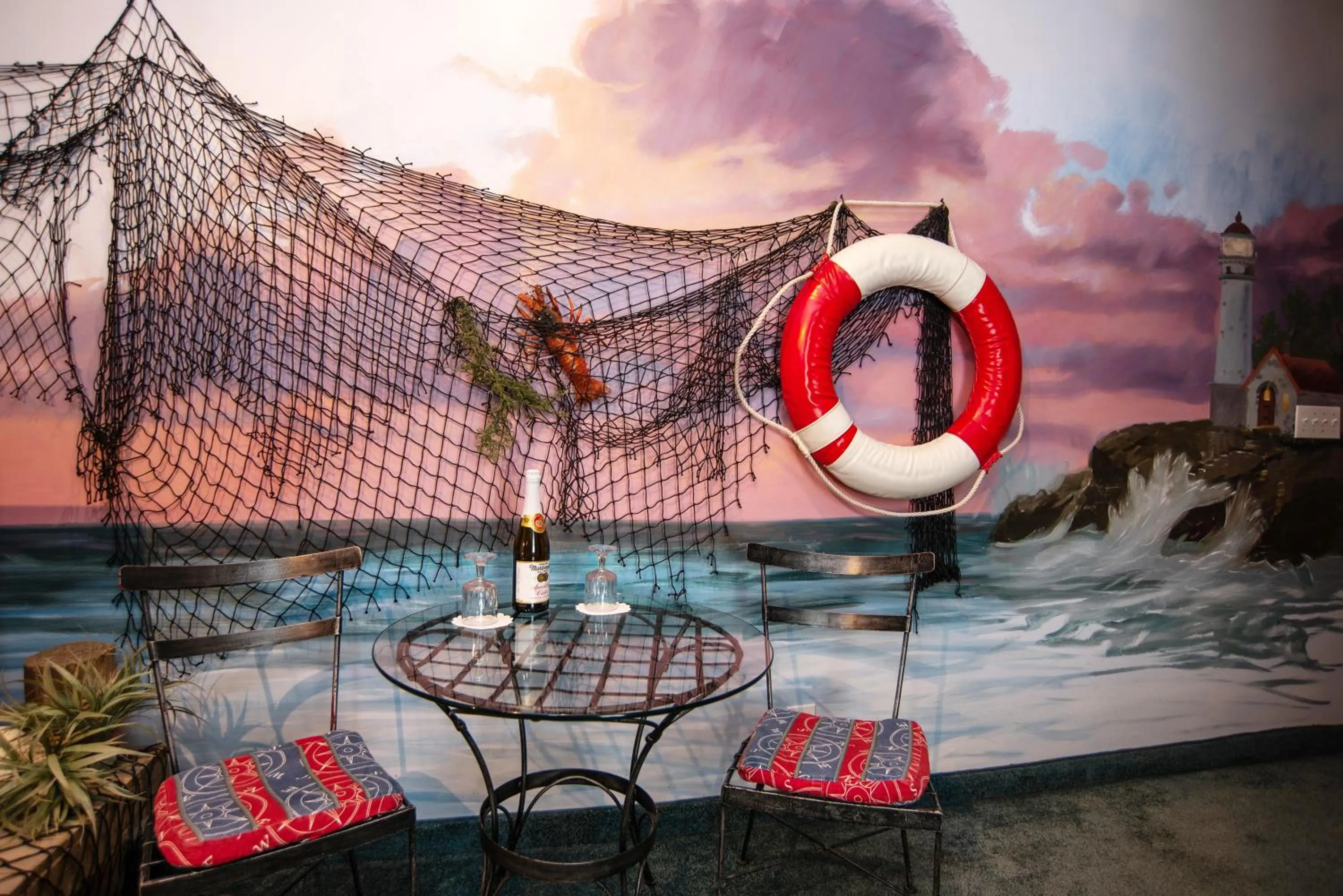 Seating area in The Anniversary Inn - Fifth South