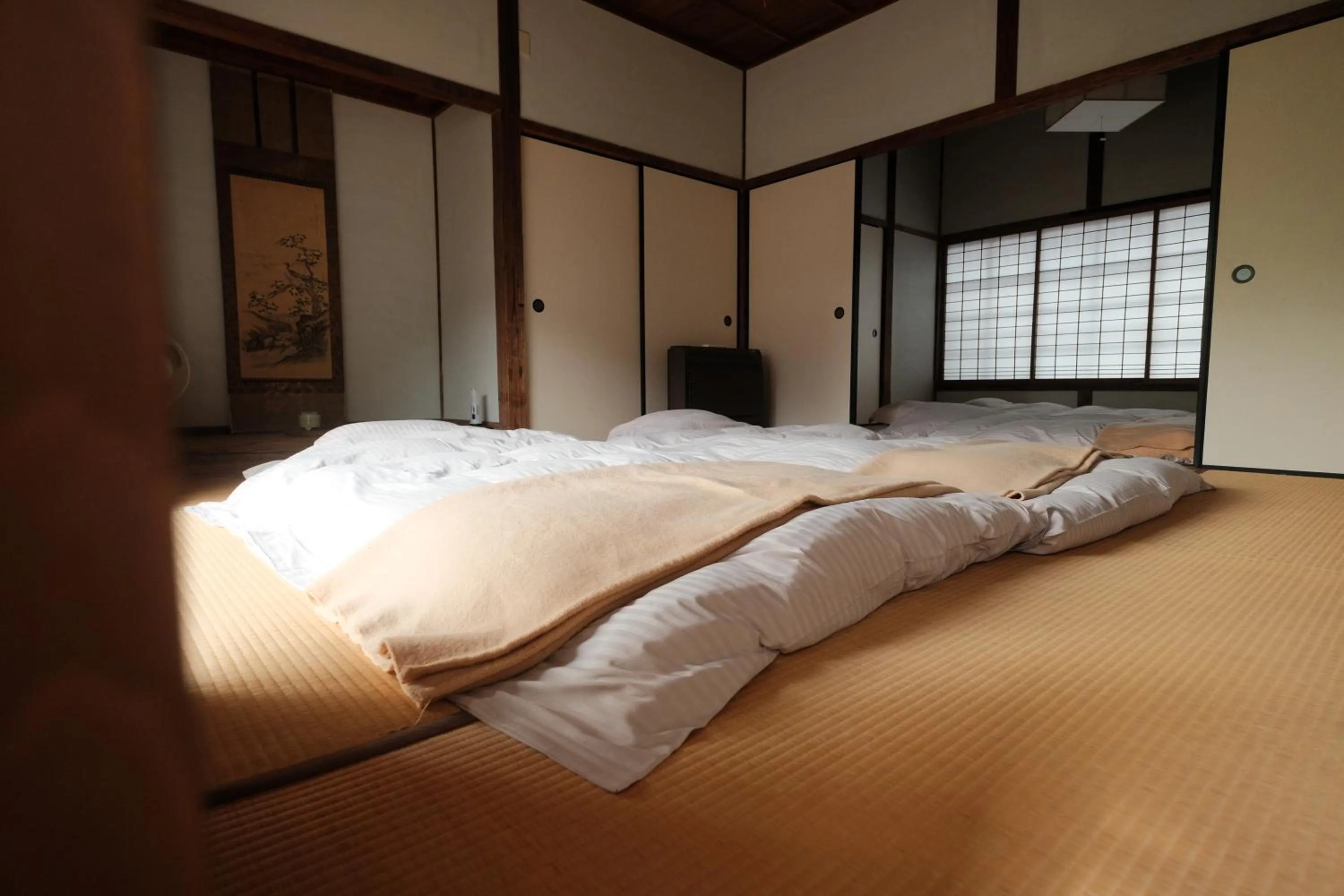 Bed in Japan's oldest remaining company housing