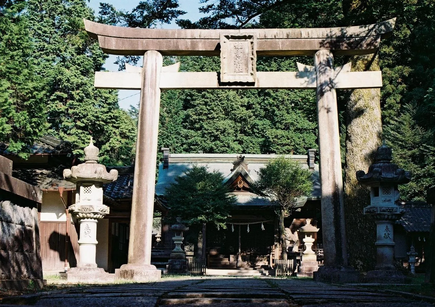 Nearby landmark in Japan's oldest remaining company housing