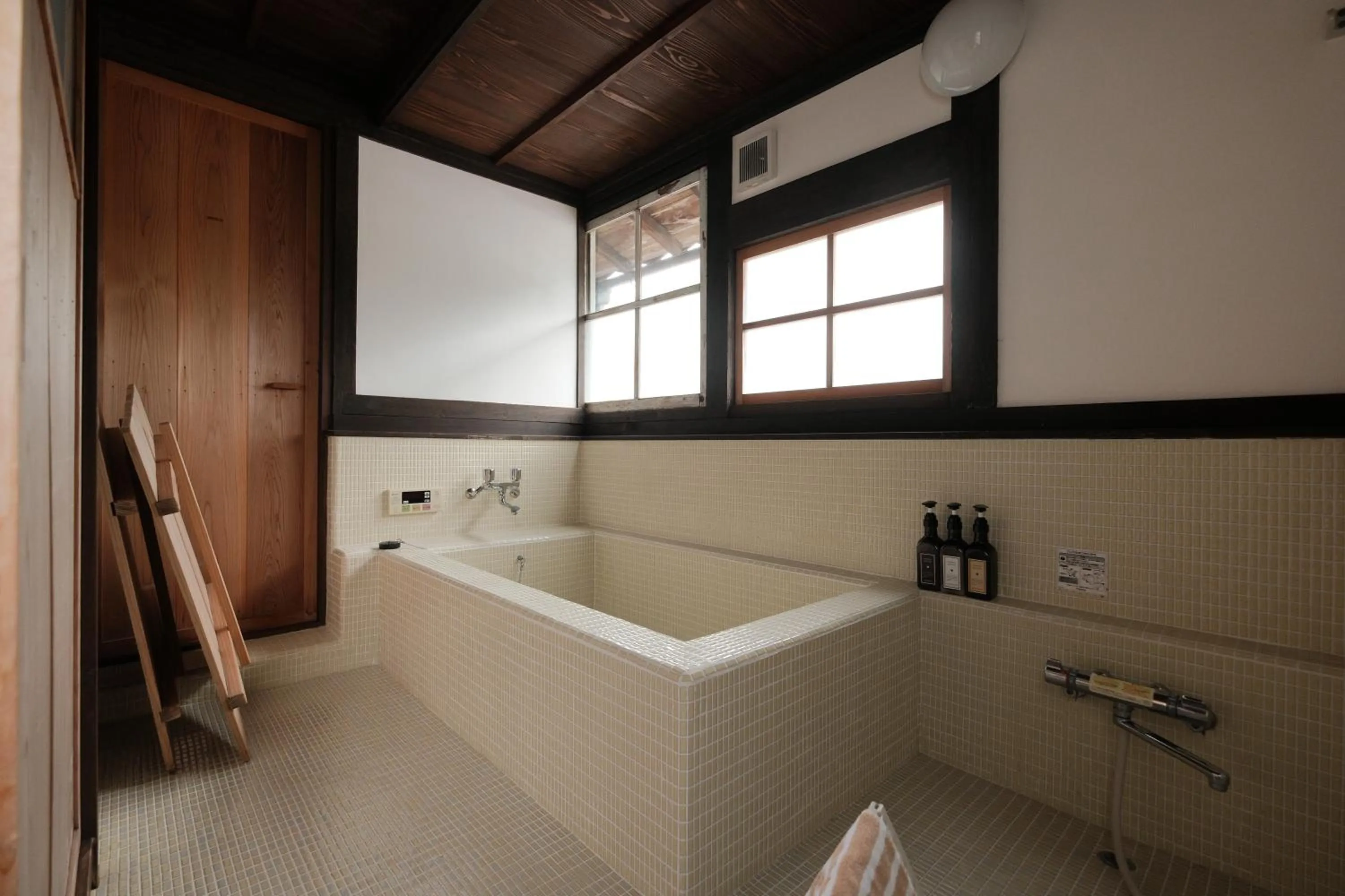 Bathroom in Japan's oldest remaining company housing