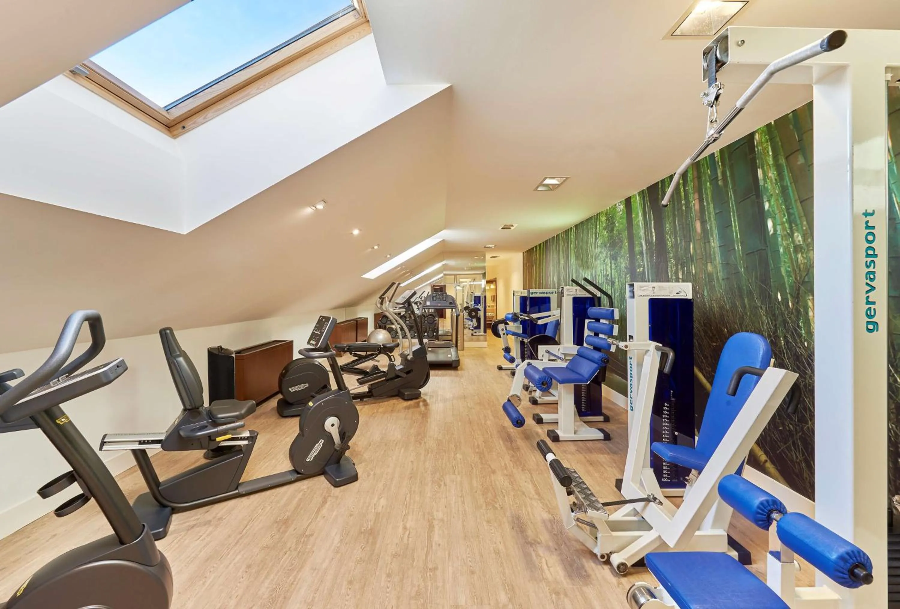 Fitness centre/facilities in NH Collection Palacio de Burgos