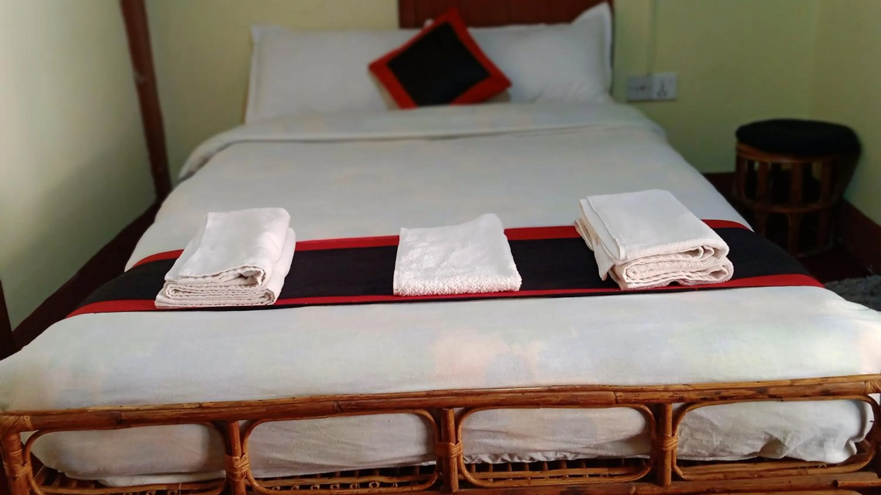 Bedroom, Bed in HOTEL RUPAKOT AND ROOFTOP RESTAURANT