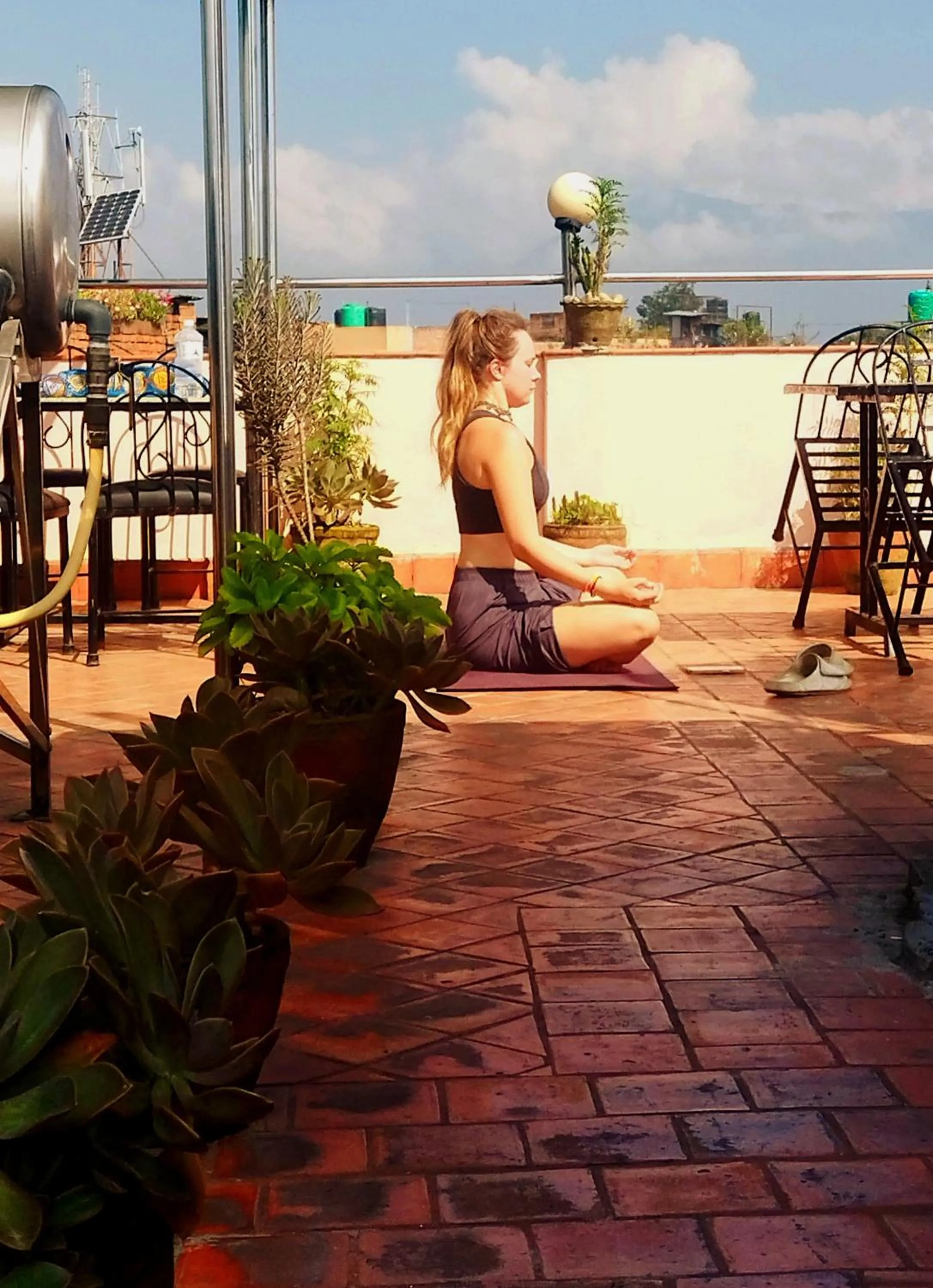 Balcony/Terrace in HOTEL RUPAKOT AND ROOFTOP RESTAURANT