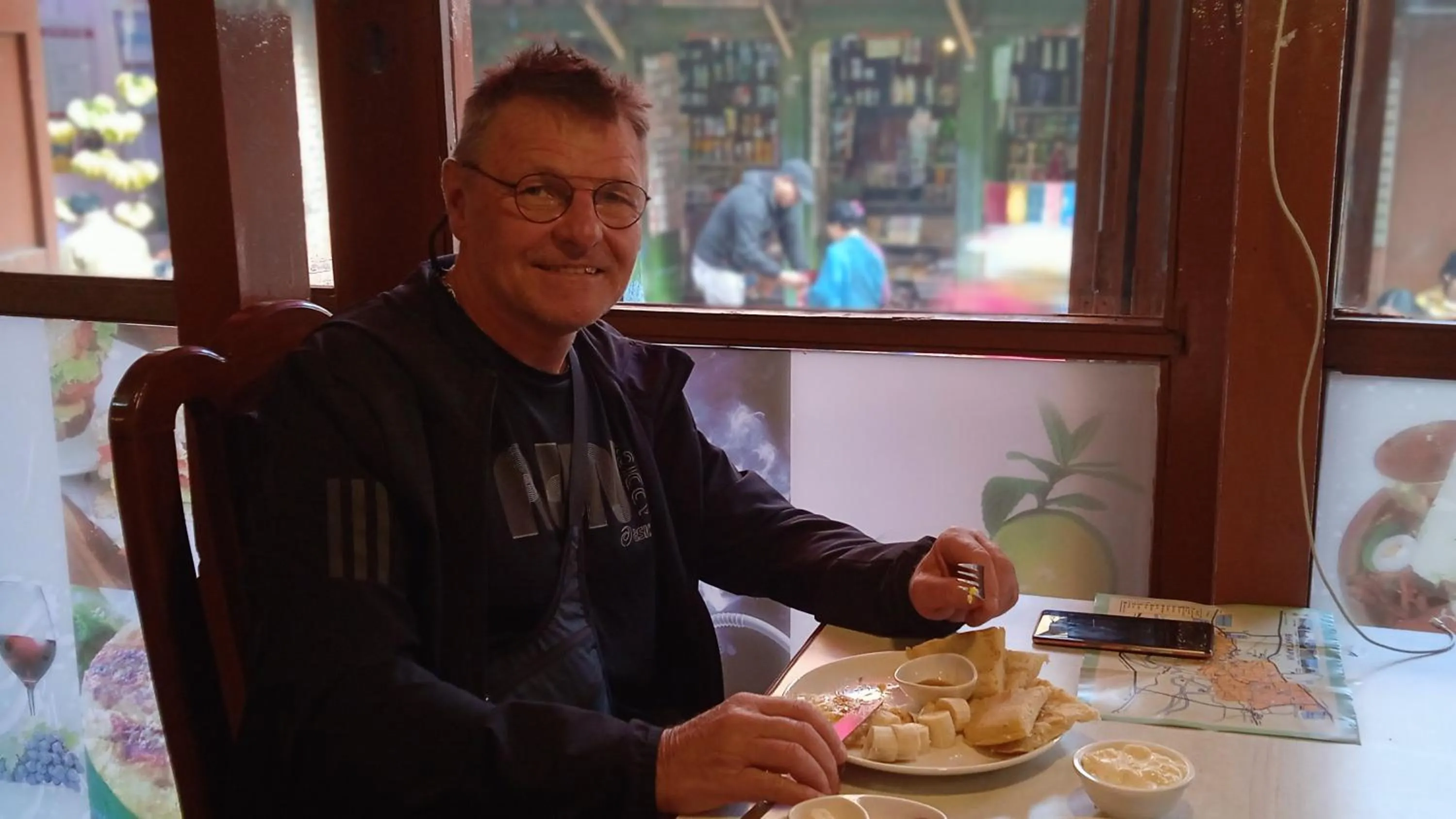 Asian breakfast in HOTEL RUPAKOT AND ROOFTOP RESTAURANT