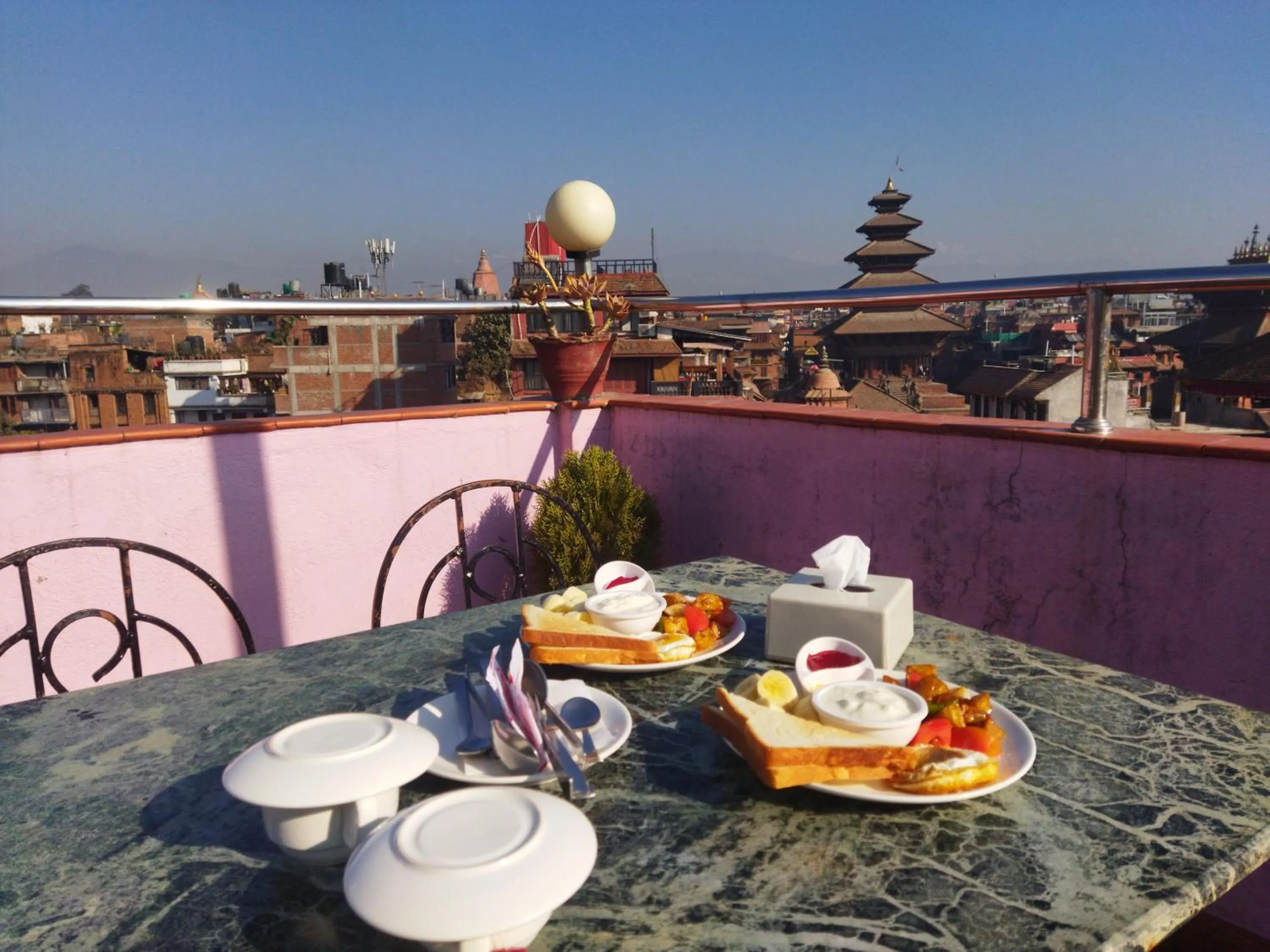 View (from property/room) in HOTEL RUPAKOT AND ROOFTOP RESTAURANT