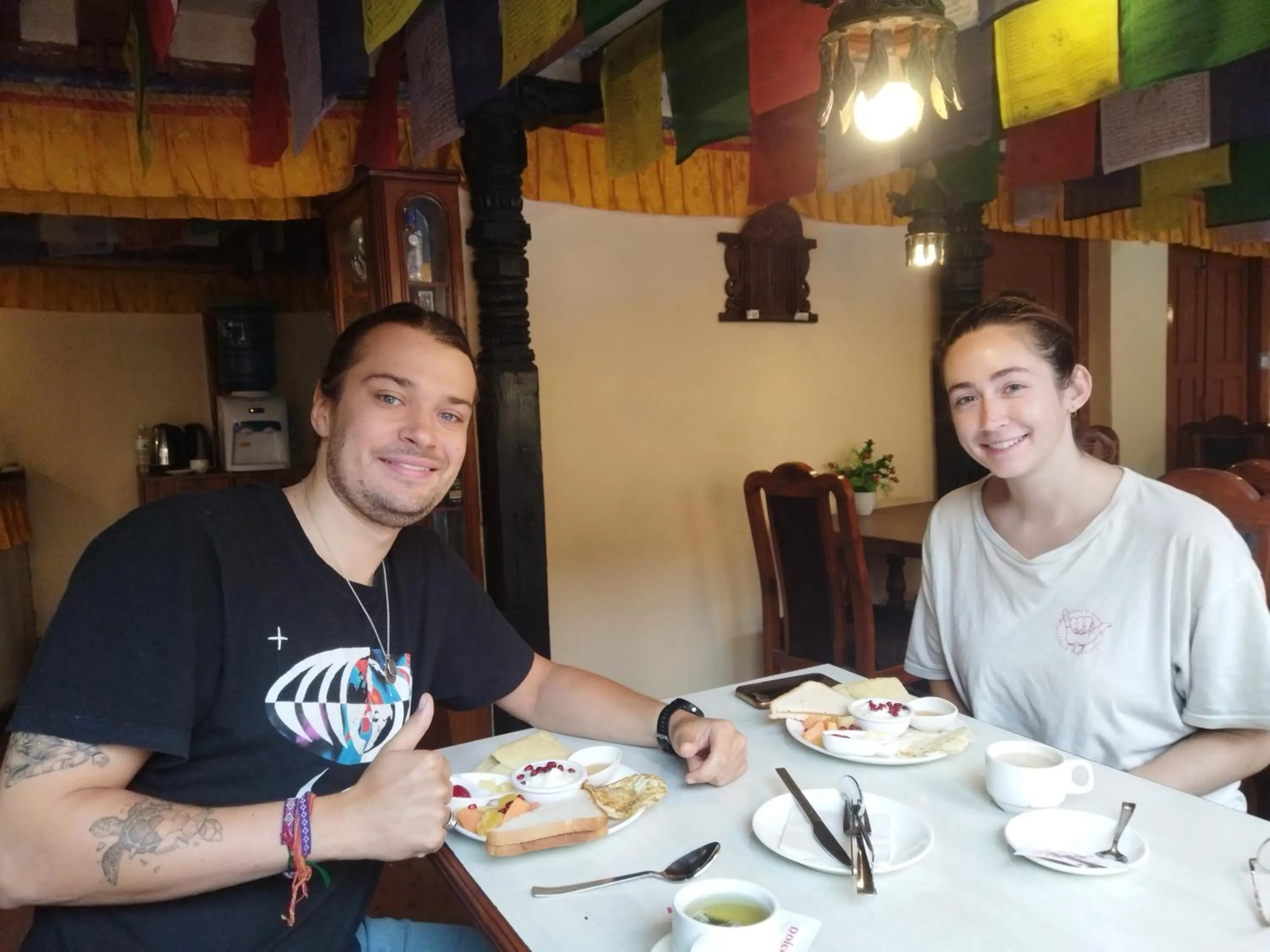 Lunch in HOTEL RUPAKOT AND ROOFTOP RESTAURANT